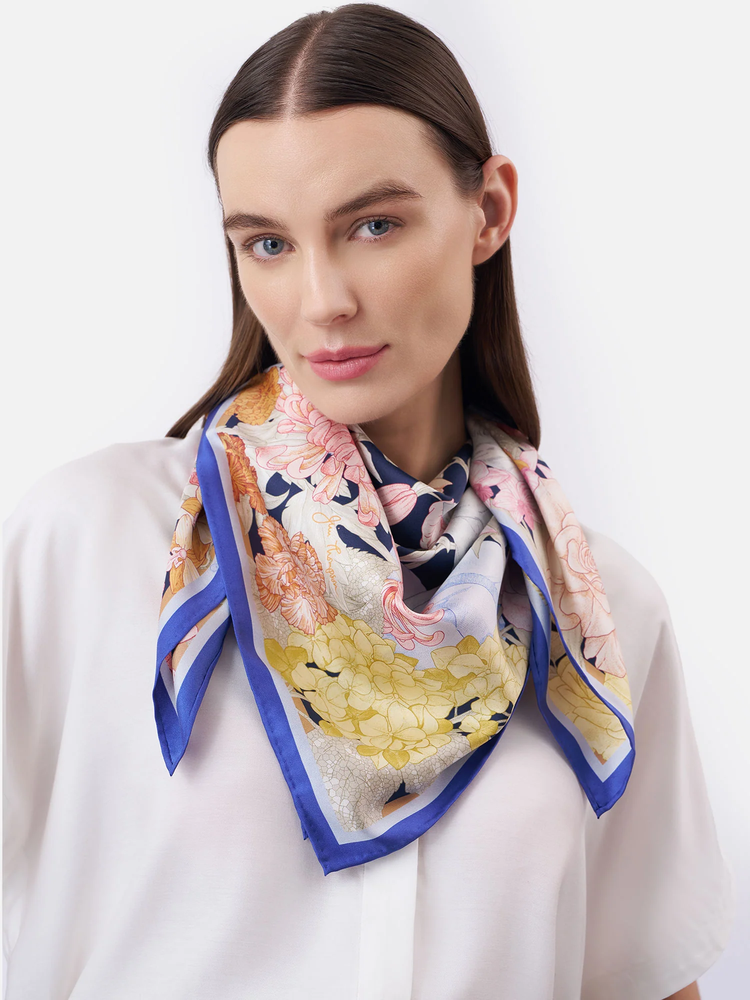 12 Zodiacs Silk Scarf - Image 4