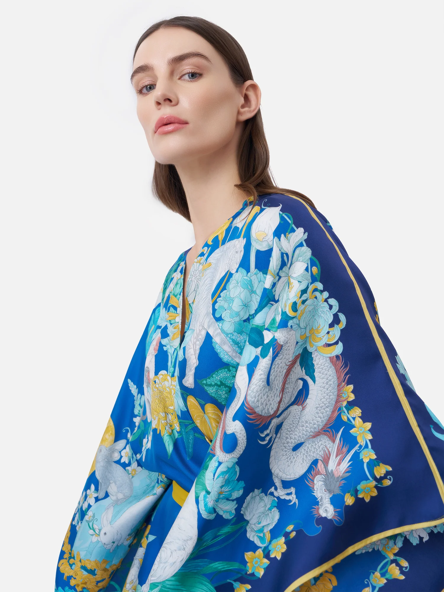 12 Zodiacs Wrap Kaftan - Image 3
