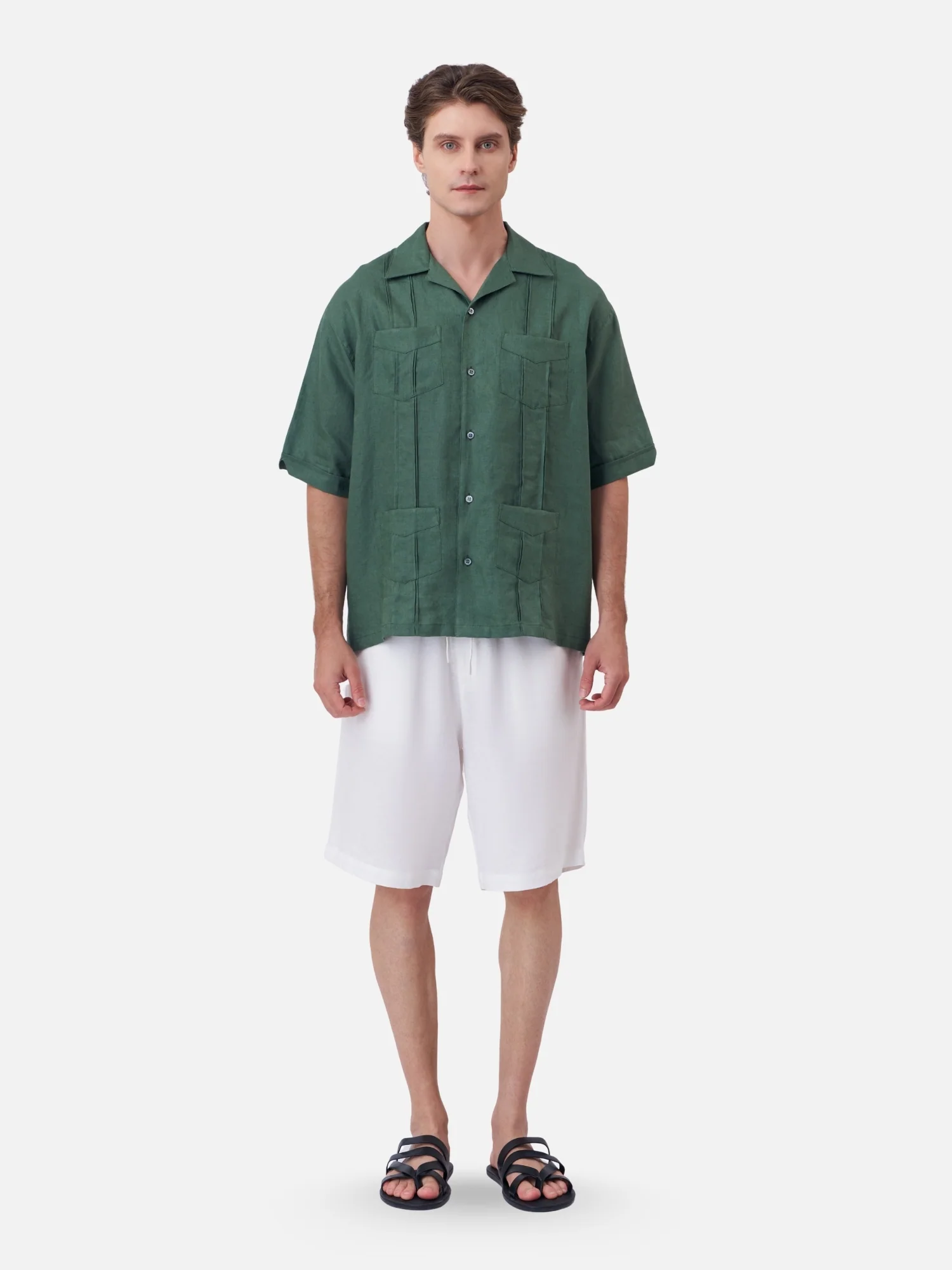 4-Pocket Linen Shirt - Image 4