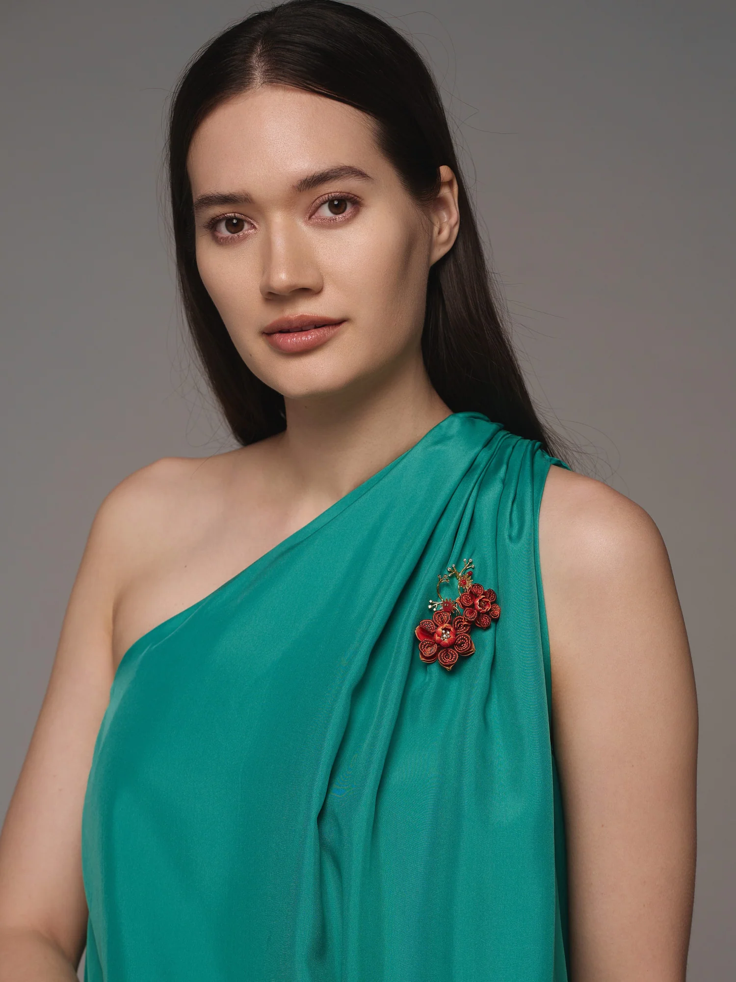 Arun Flower Brooch - Image 3