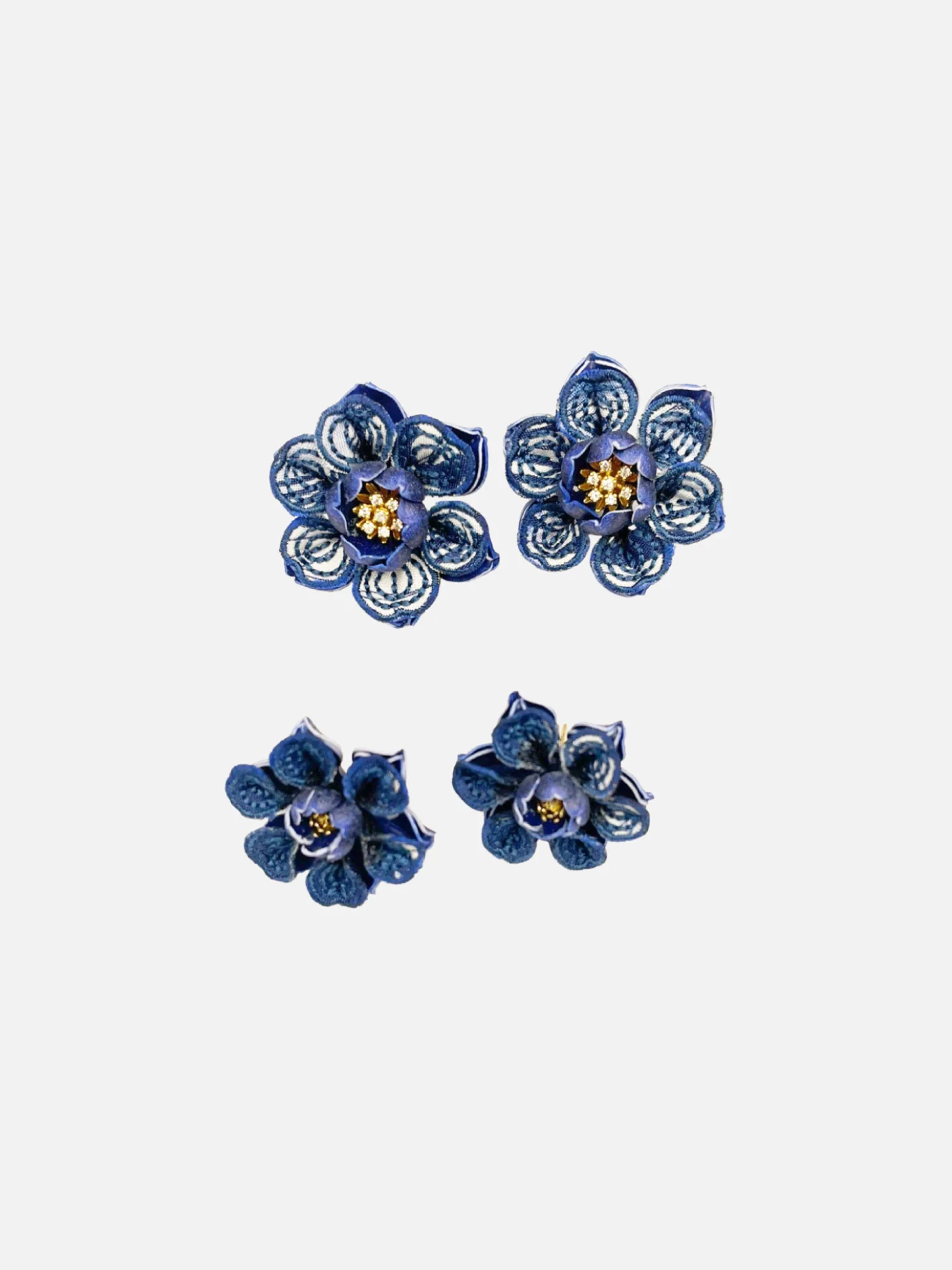 Arun Flower Earrings - Image 3