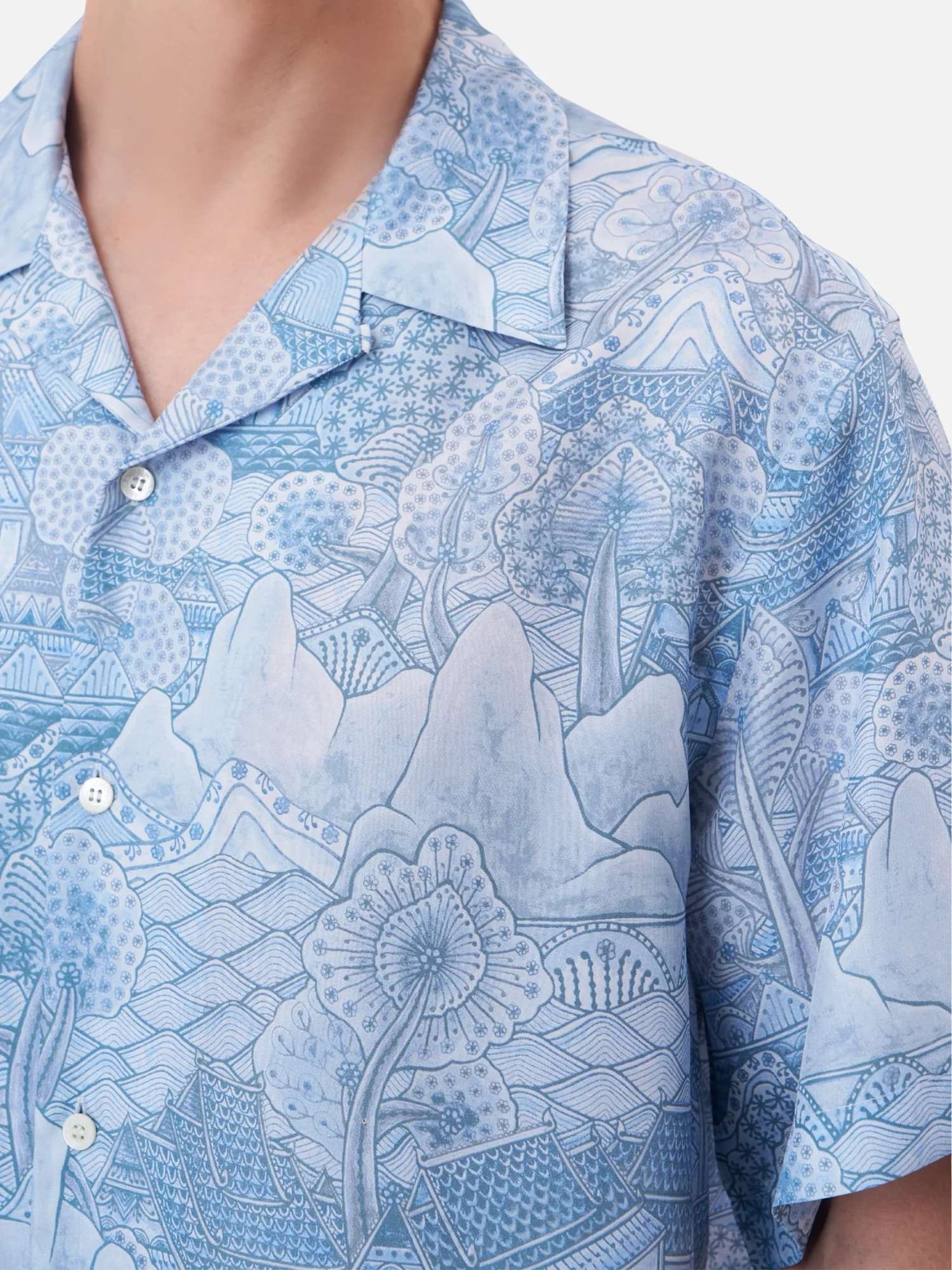 Ayothaya Kingdom Hawaiian Pocket Shirt - Image 3