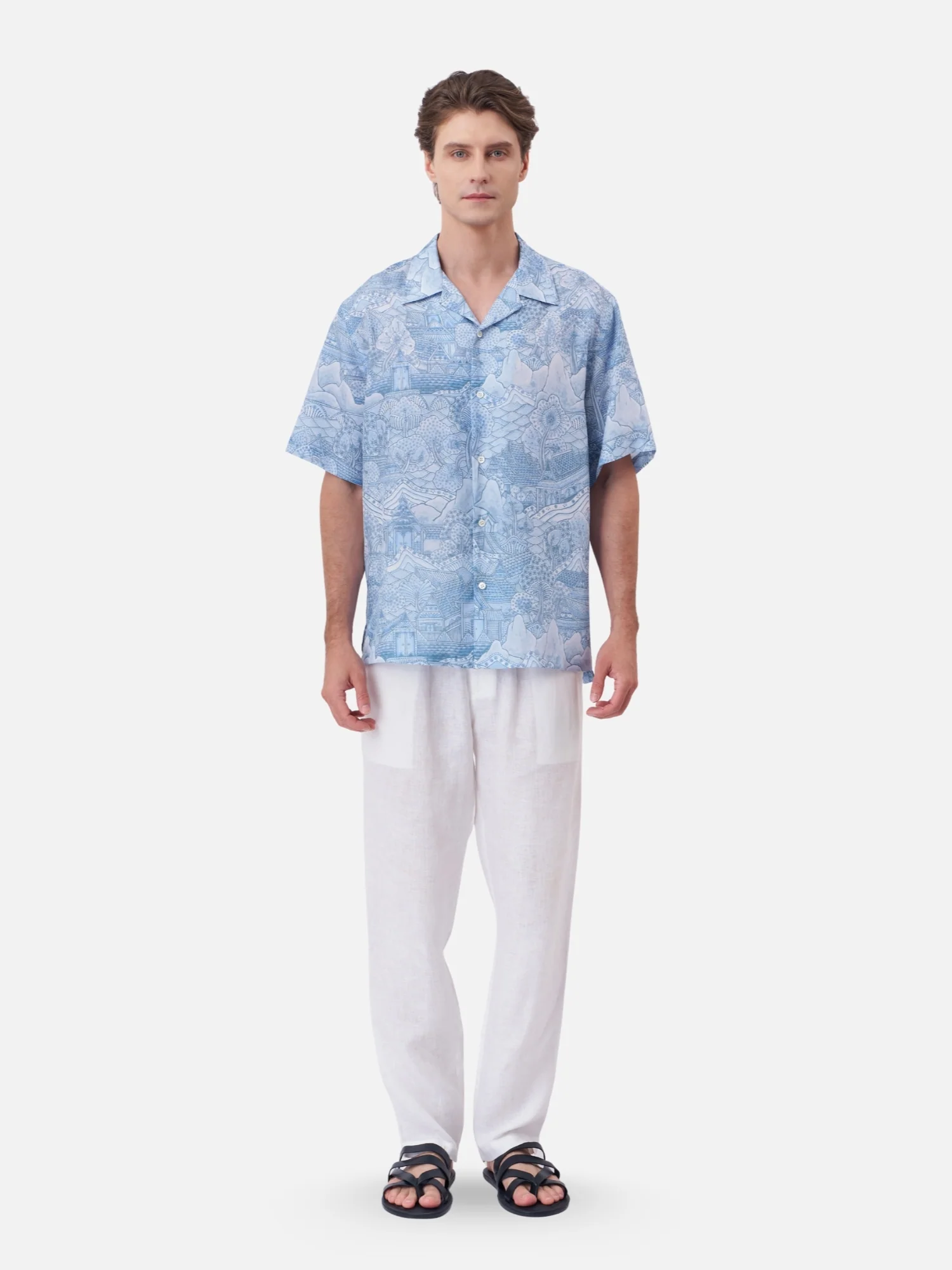 Ayothaya Kingdom Hawaiian Pocket Shirt - Image 4
