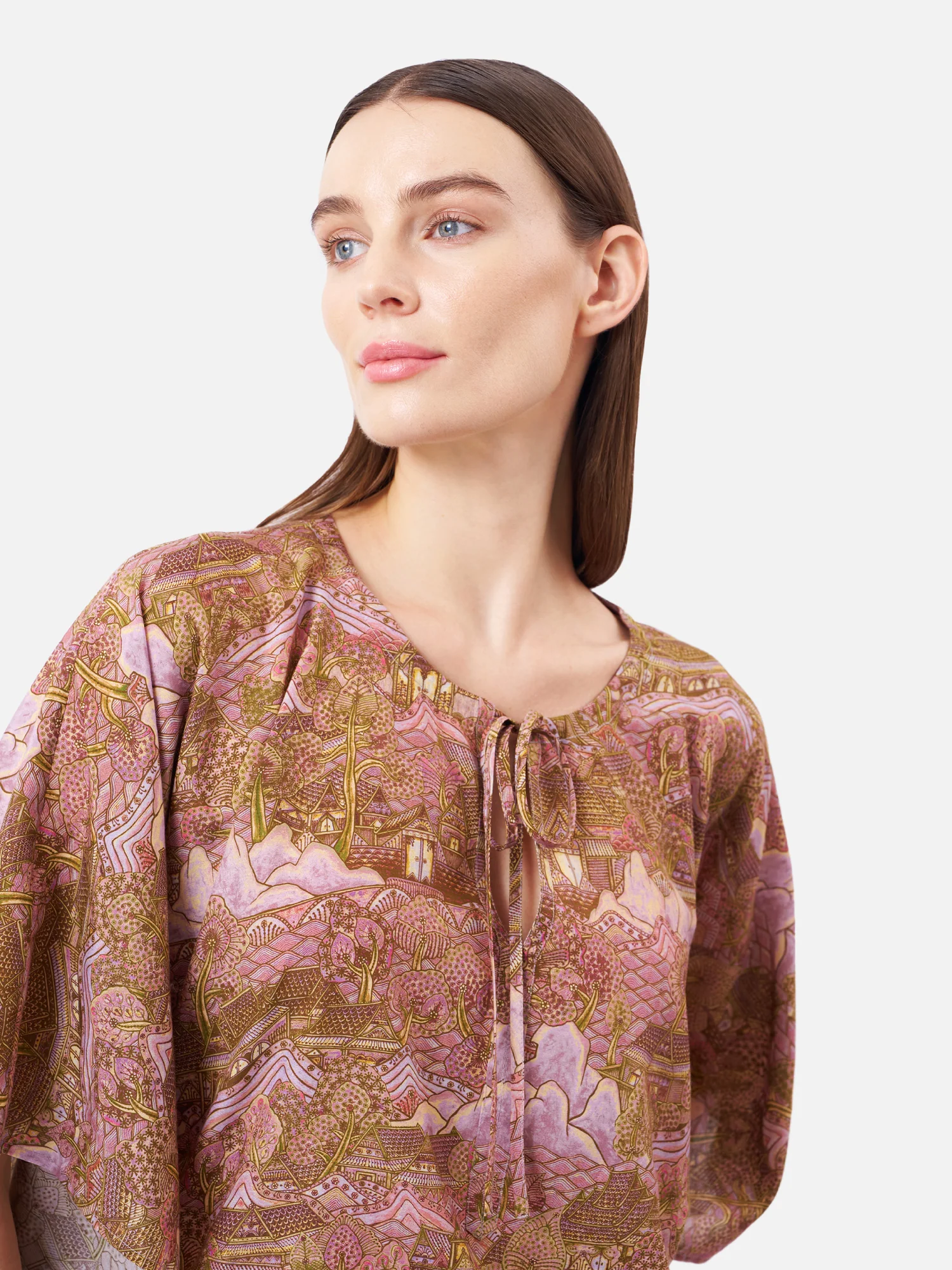 Ayothaya Kingdom Keyhole Kaftan - Image 3