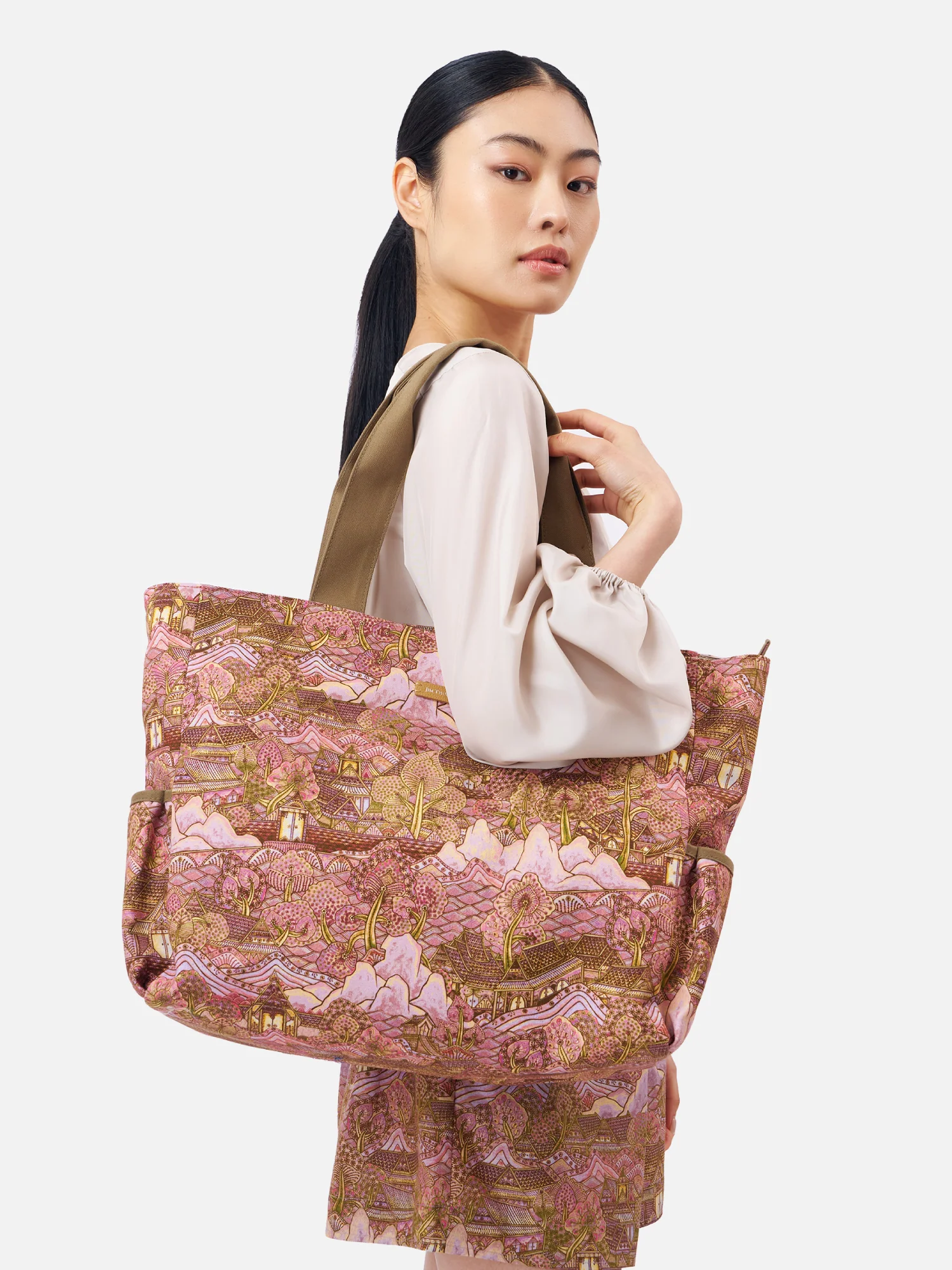 Ayothaya Kingdom Large Canvas Tote - Image 2