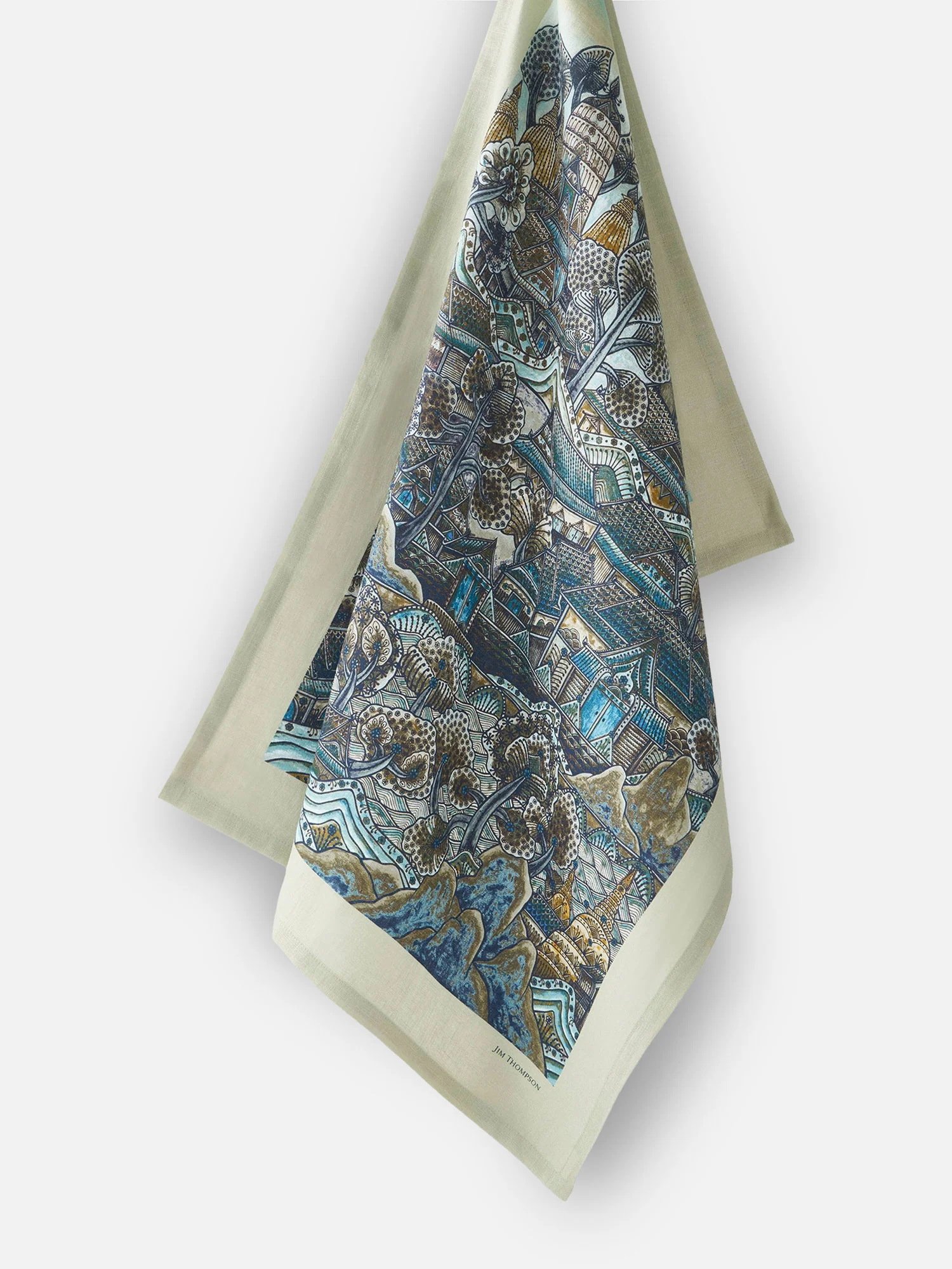 Ayothaya Kingdom Linen Tea Towel - Image 2