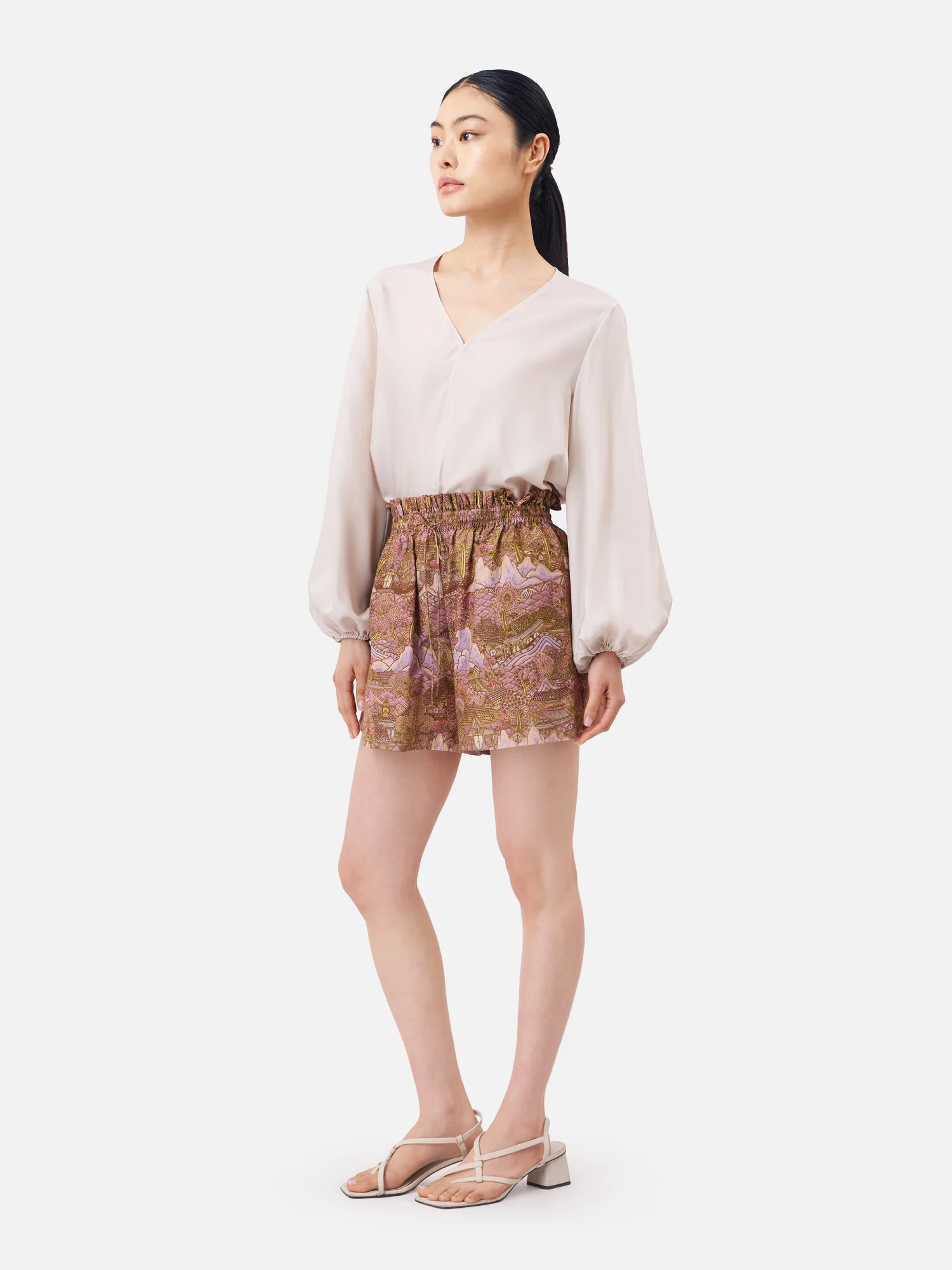Ayothaya Kingdom Ruffle Shorts - Image 5