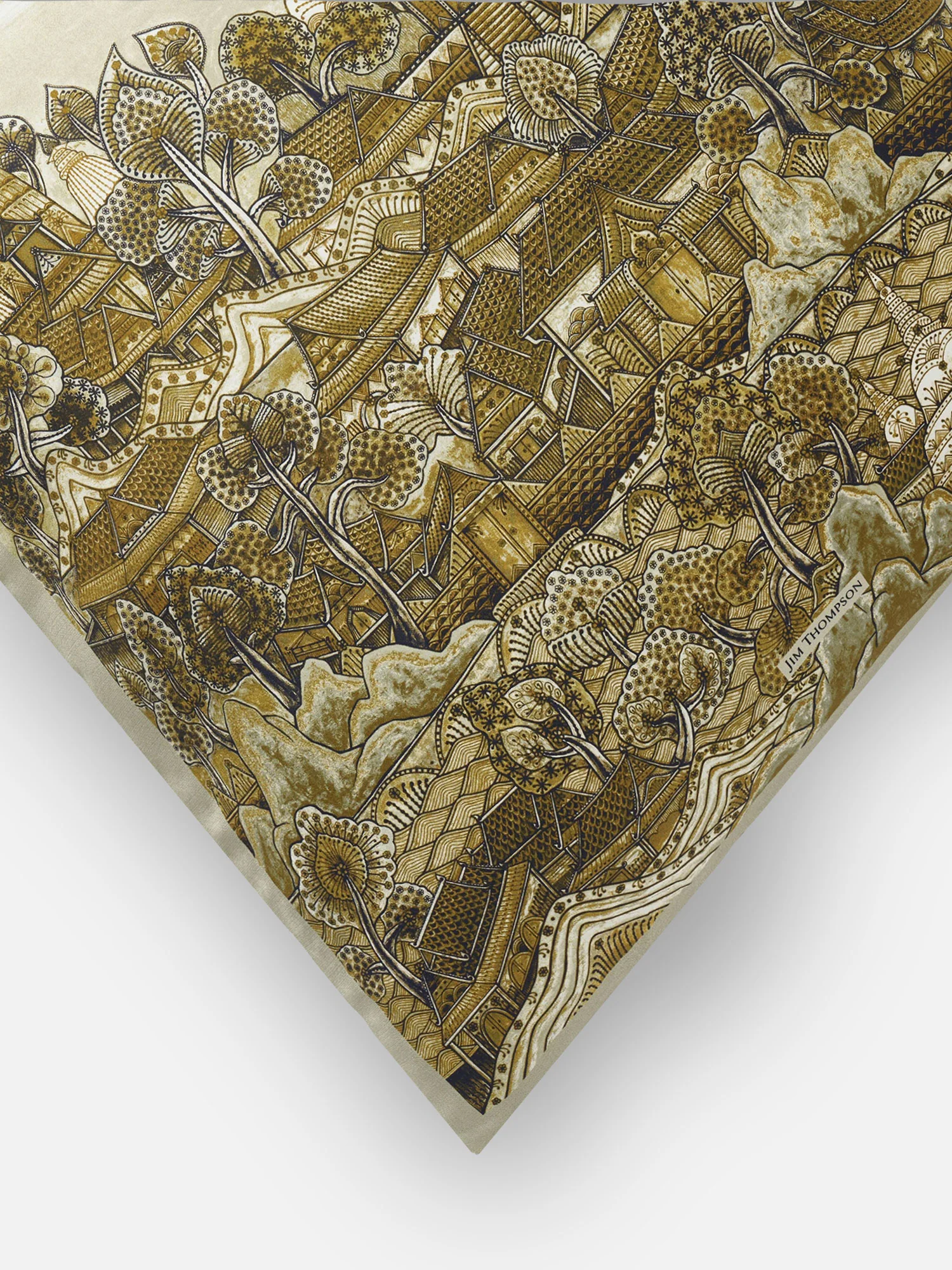 Ayothaya Kingdom Silk Cushion Cover 18" - Image 2