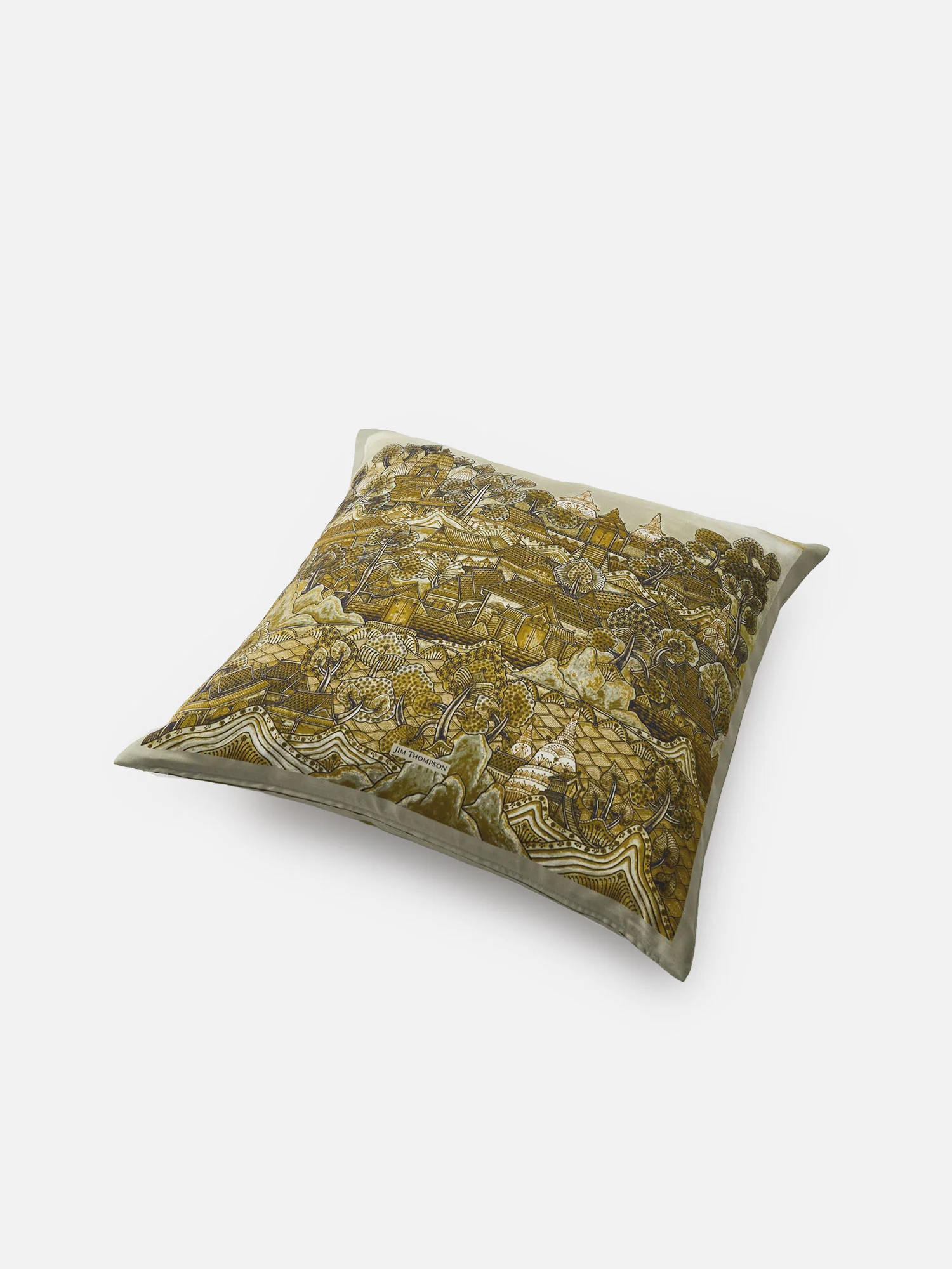 Ayothaya Kingdom Silk Cushion Cover 18" - Image 3