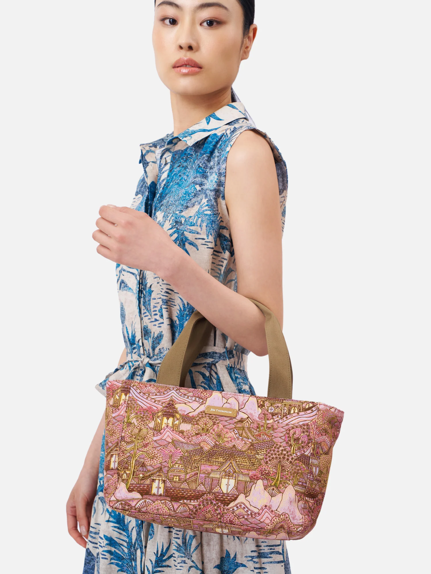 Ayothaya Kingdom Small Canvas Tote - Image 3