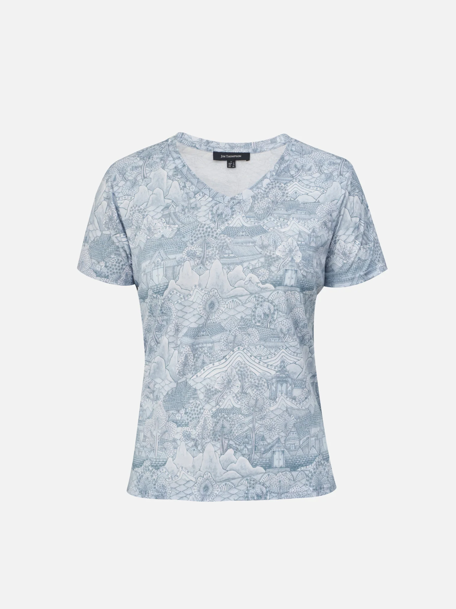 Ayothaya Kingdom V-Neck TShirt - Image 2