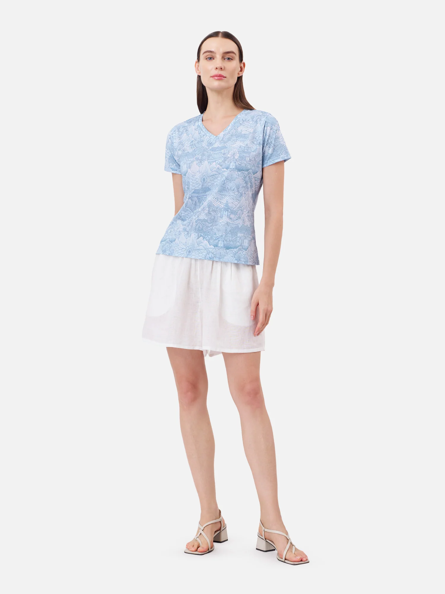 Ayothaya Kingdom V-Neck TShirt - Image 3