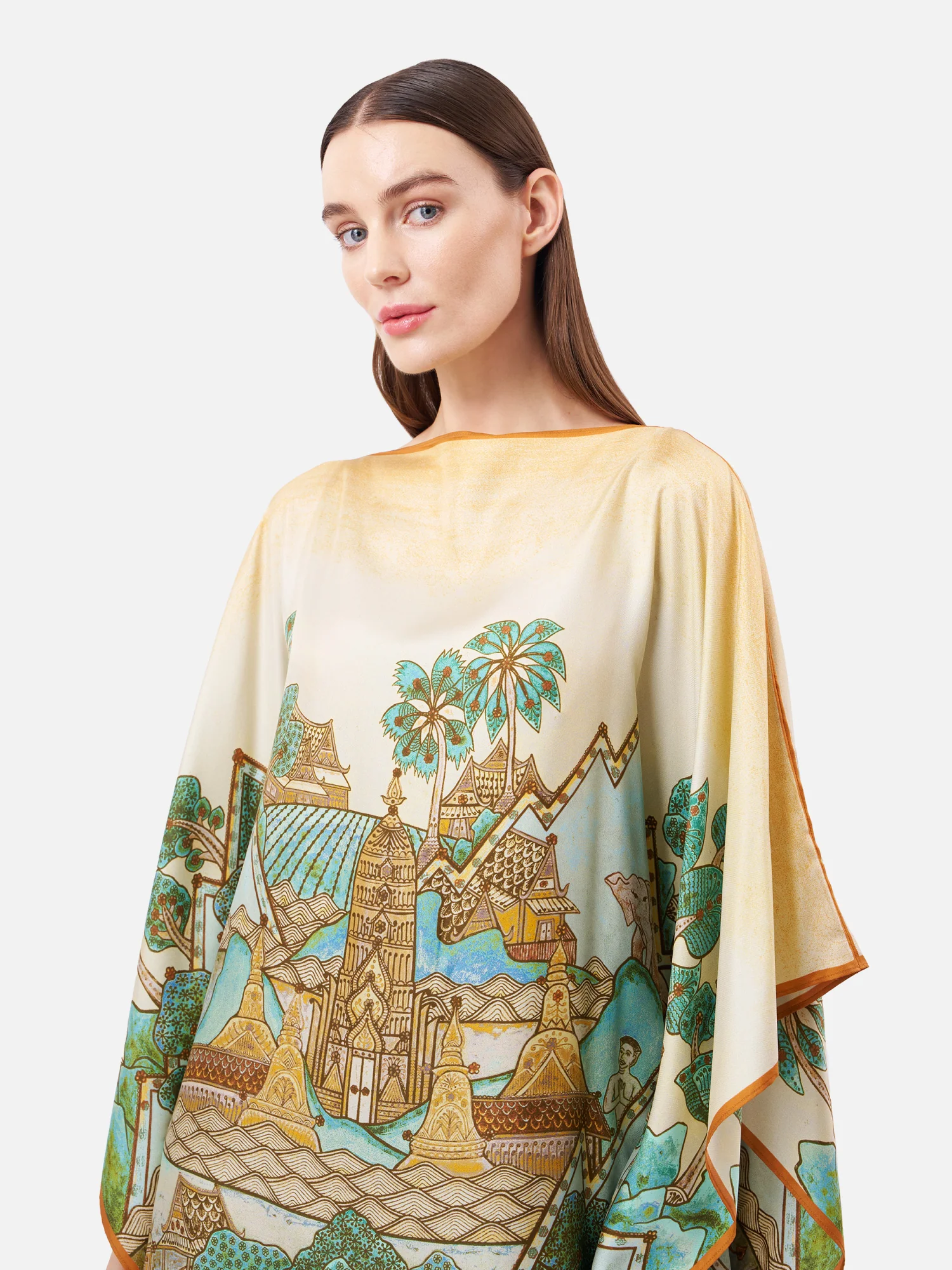 Ayothaya Paradise Scarf Kaftan - Image 3