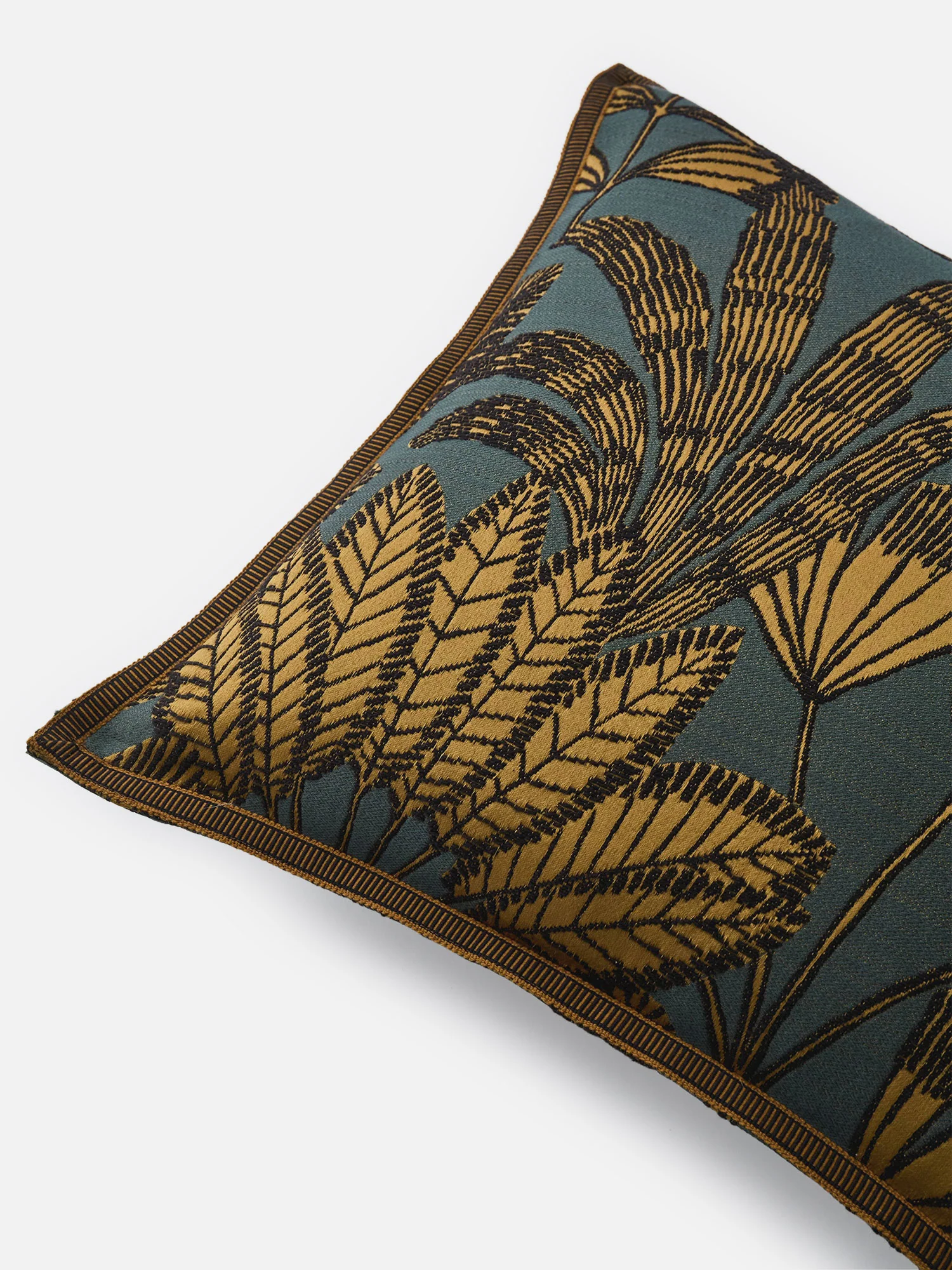 Banyan Silk Jacquard Cushion Cover 22" - Image 2