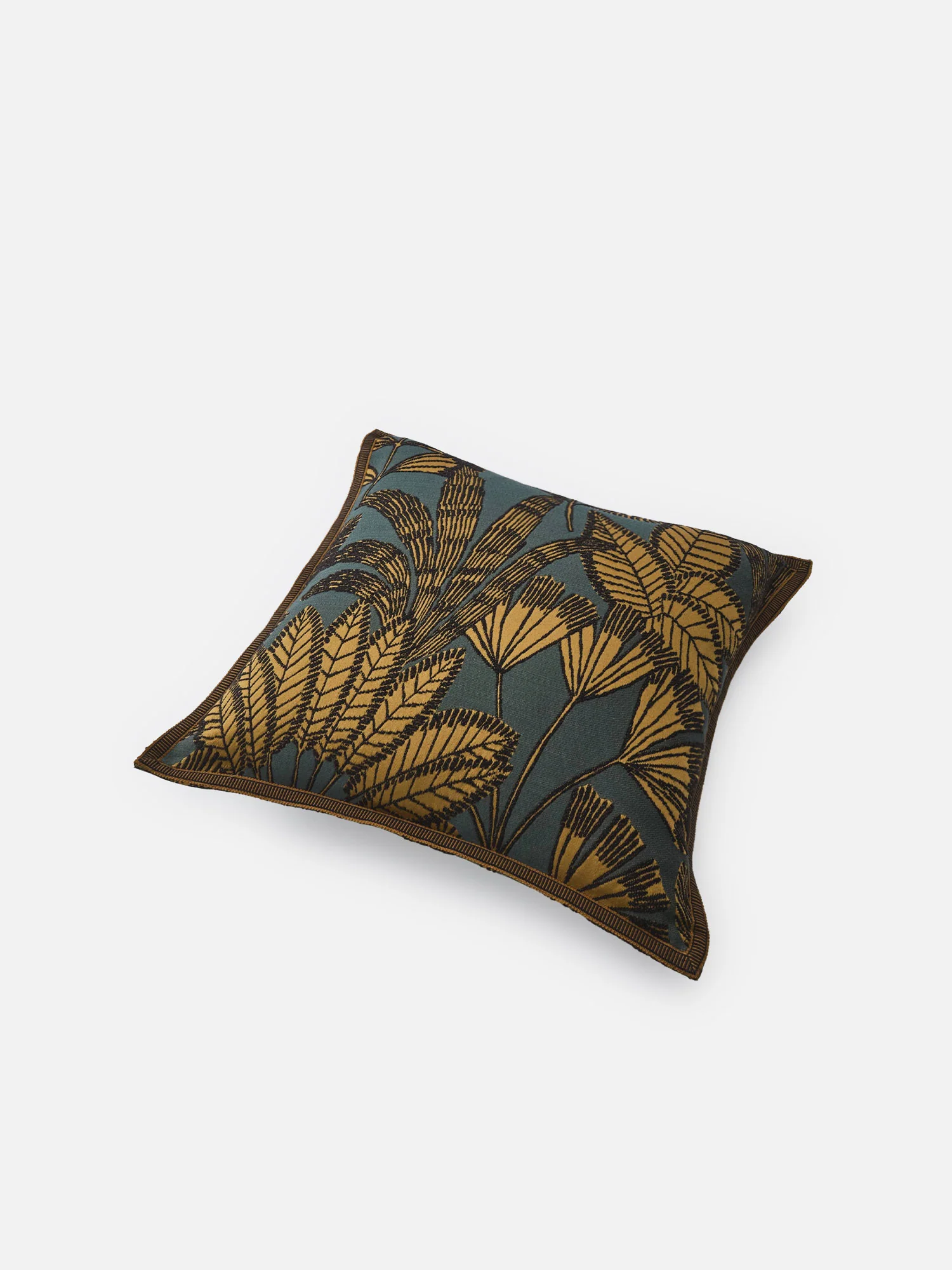 Banyan Silk Jacquard Cushion Cover 22" - Image 3