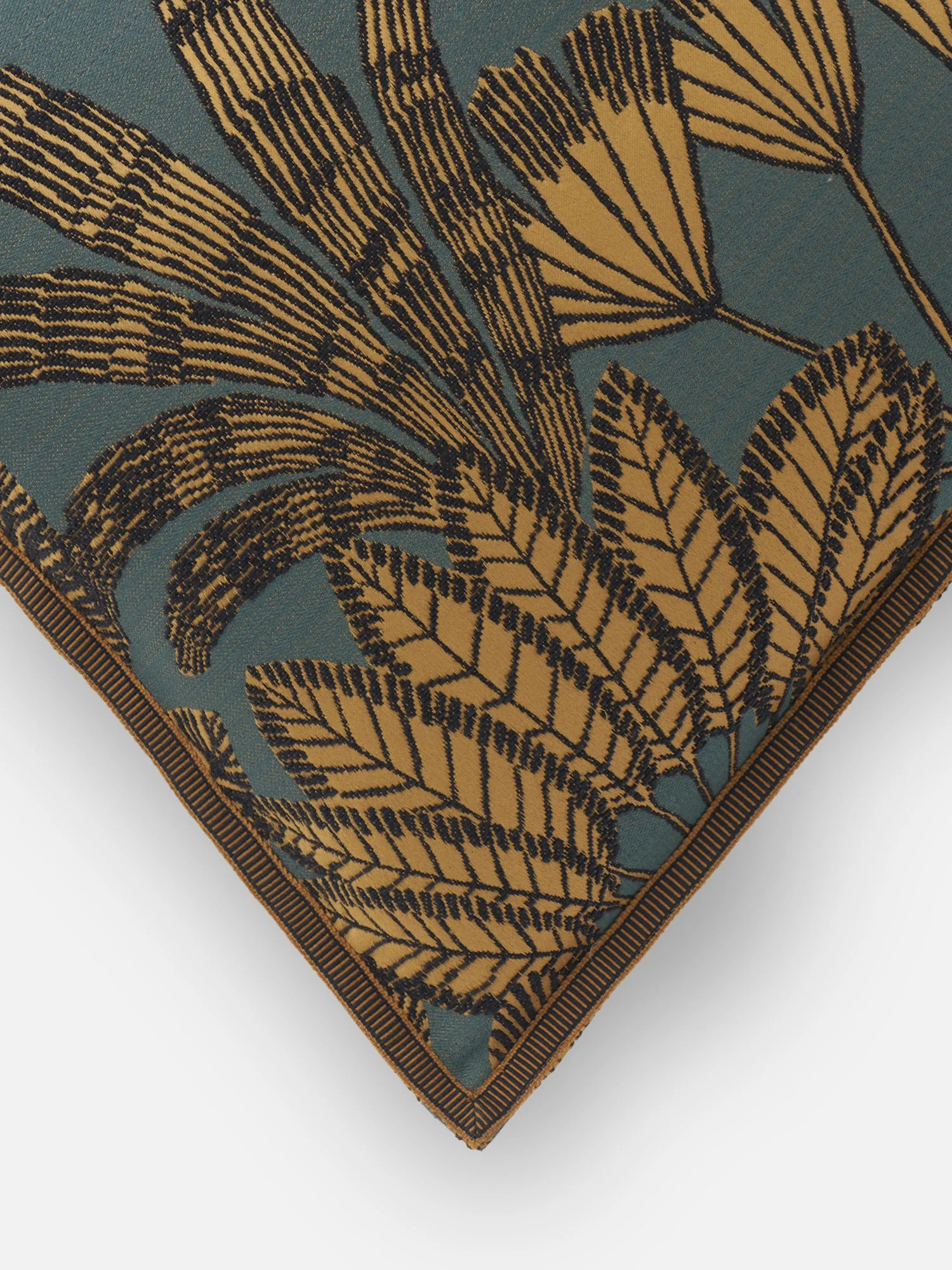 Banyan Silk Jacquard Cushion Cover 22" - Image 4