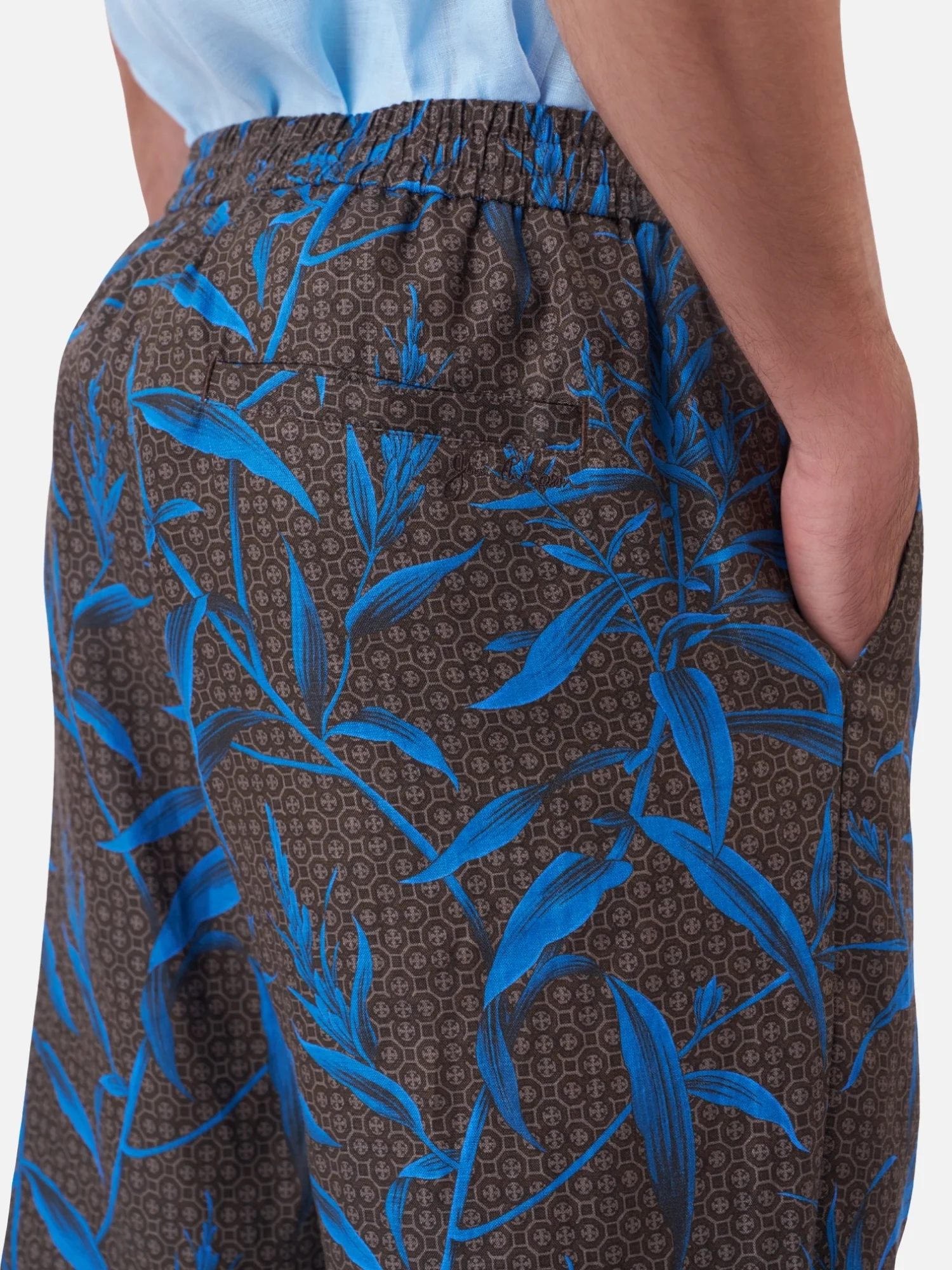 Bowon Elastic Waist Trouser - Image 3