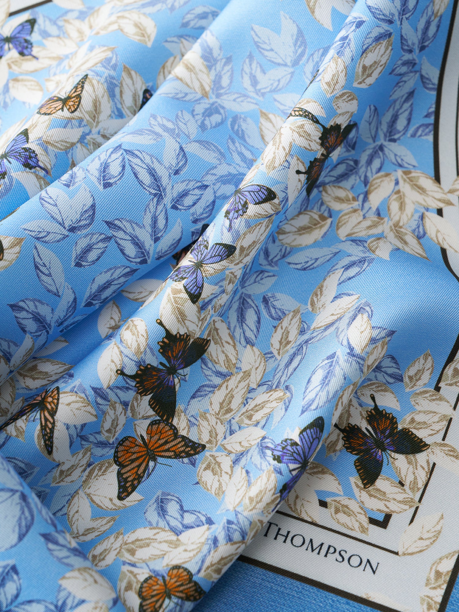 Butterfly Silk Napkin - Image 2