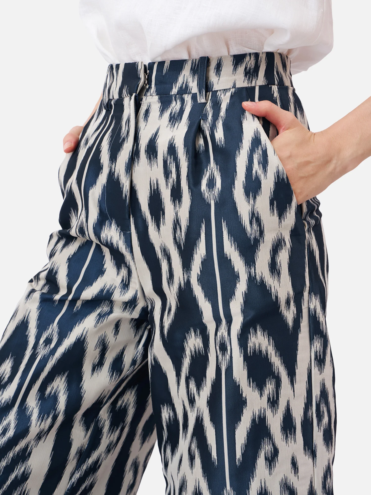 Buxara Tailored Coulotte Pants - Image 3