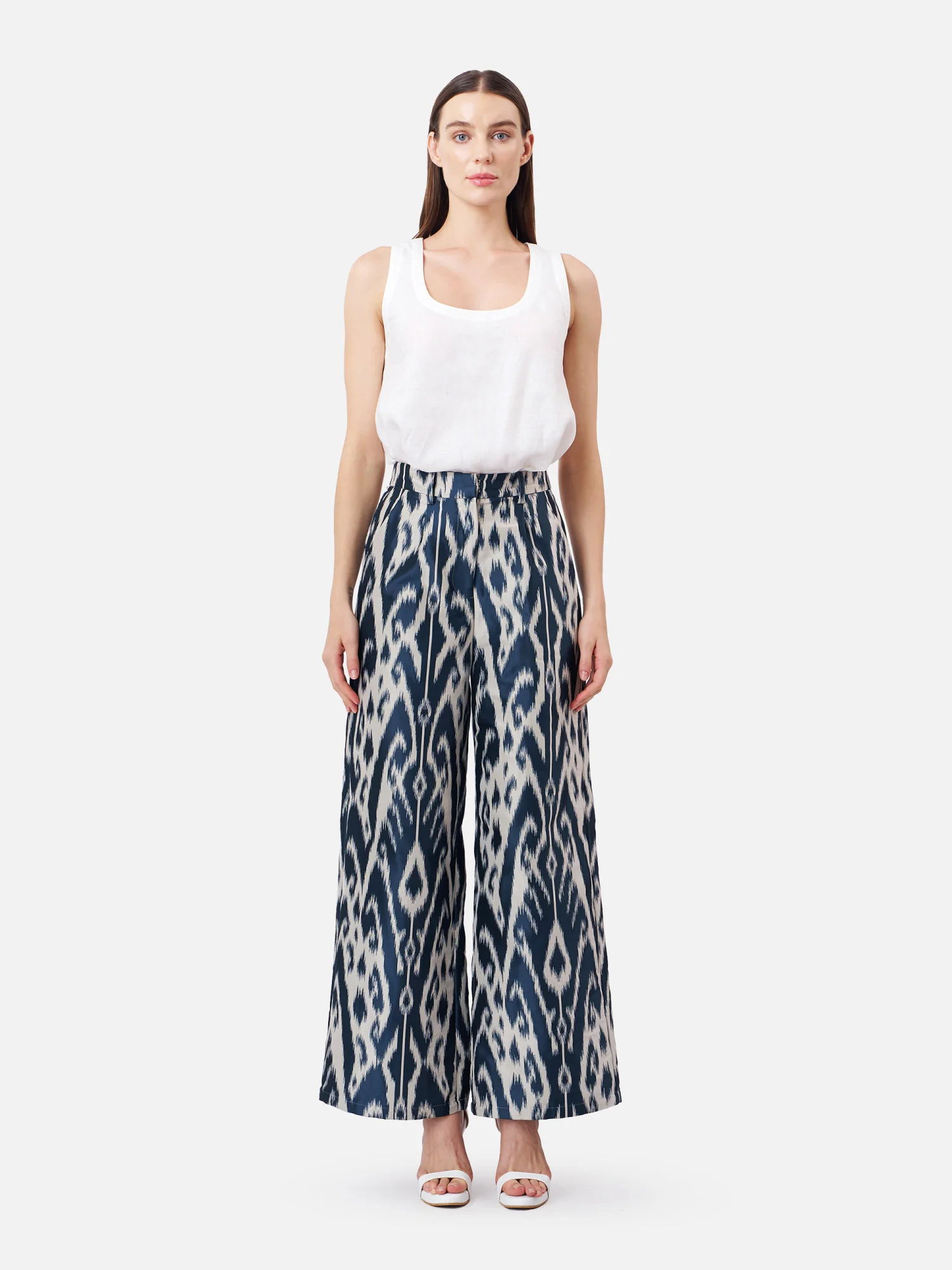 Buxara Tailored Coulotte Pants - Image 4