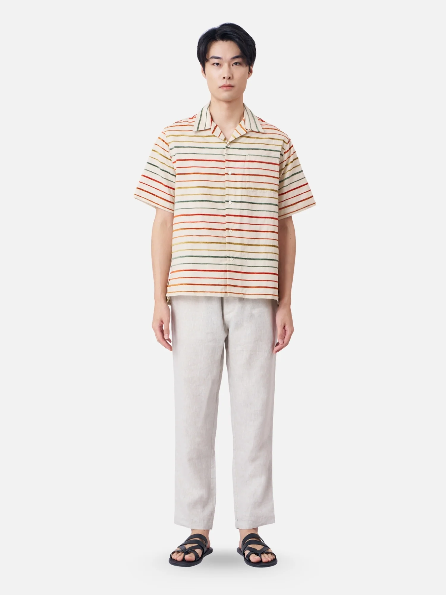Chenille Hawaiian Pocket Shirt - Image 5