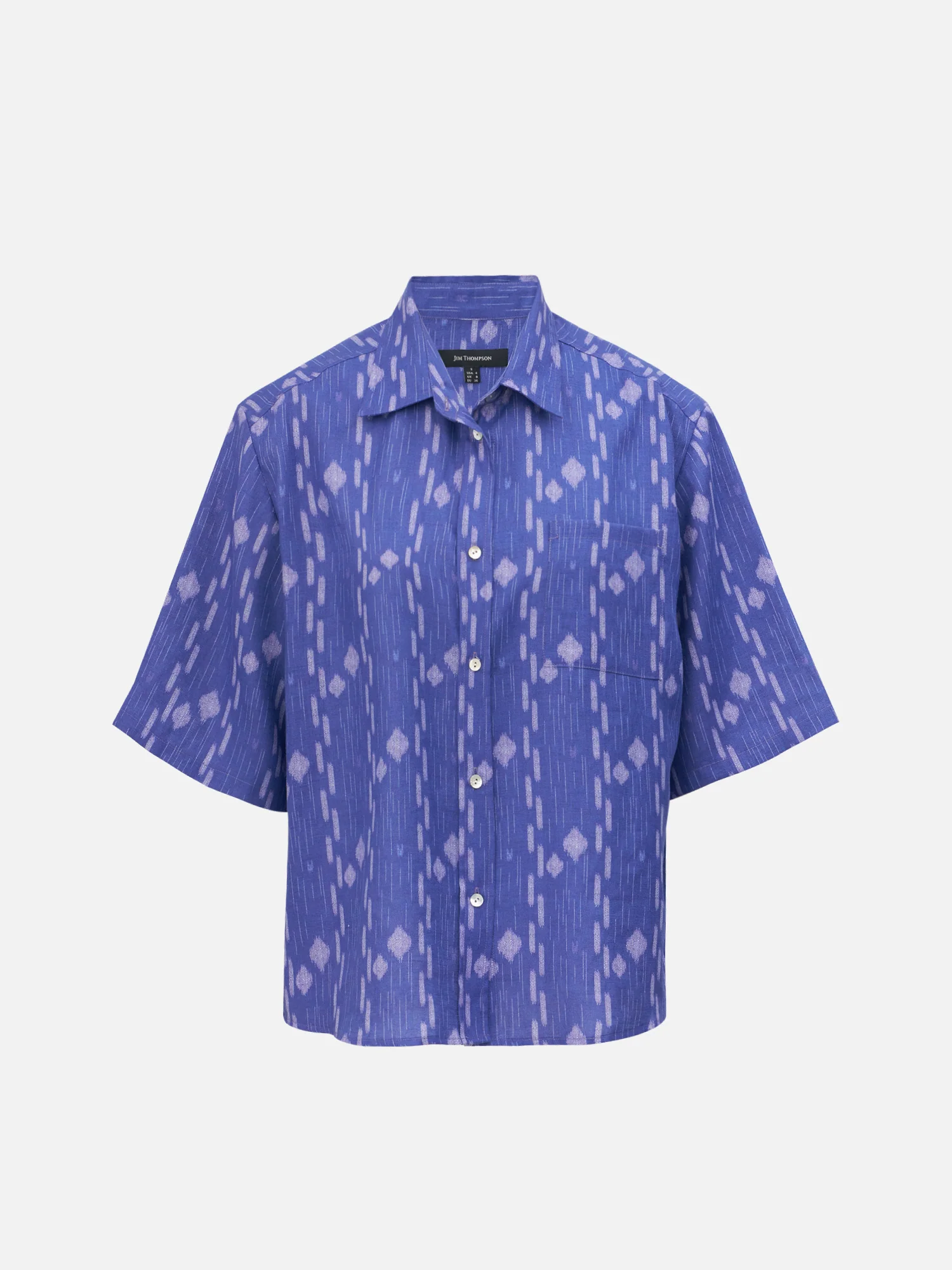 Oversized Linen Boxy Shirt - Image 2
