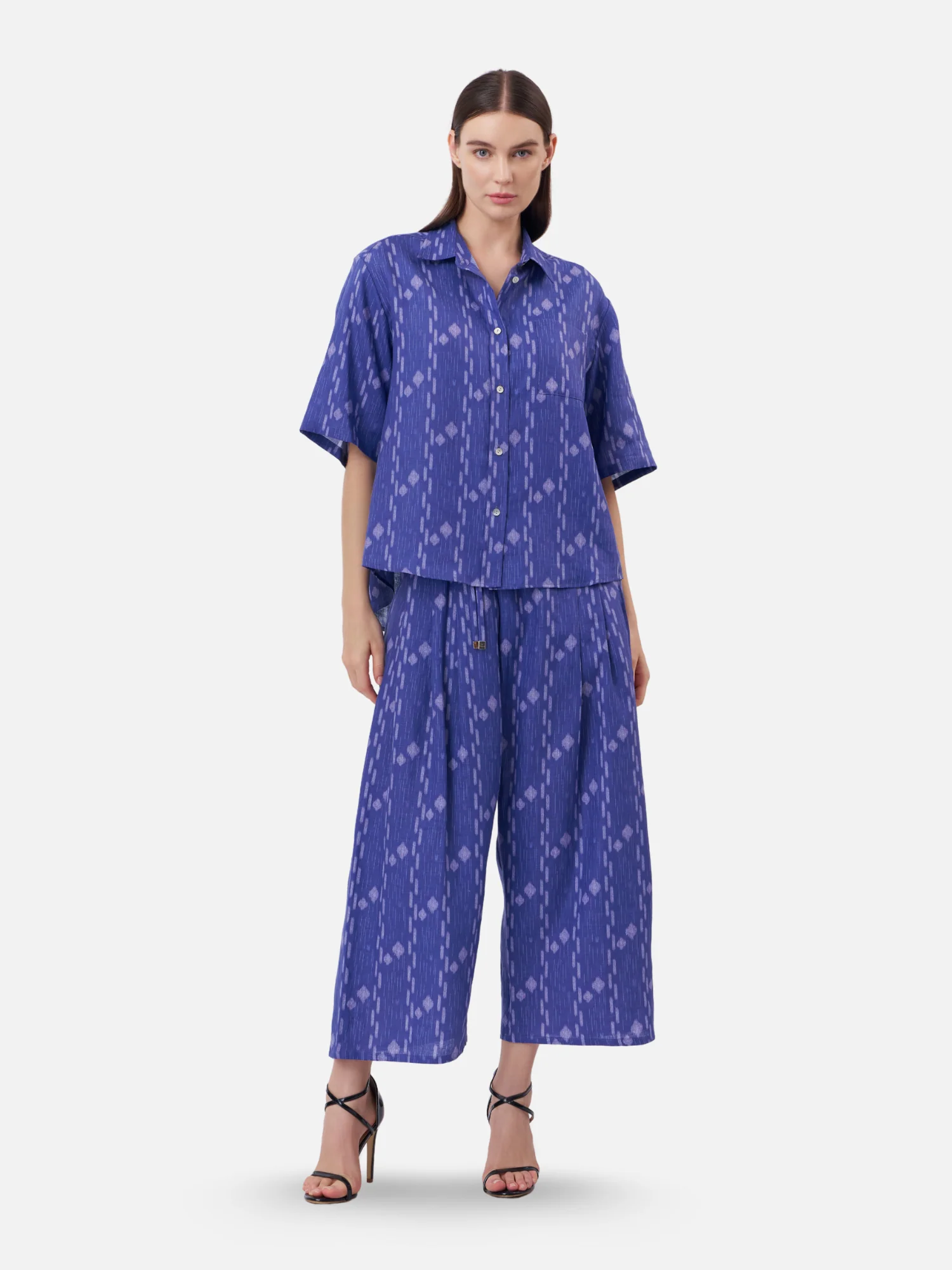 Oversized Linen Boxy Shirt - Image 5