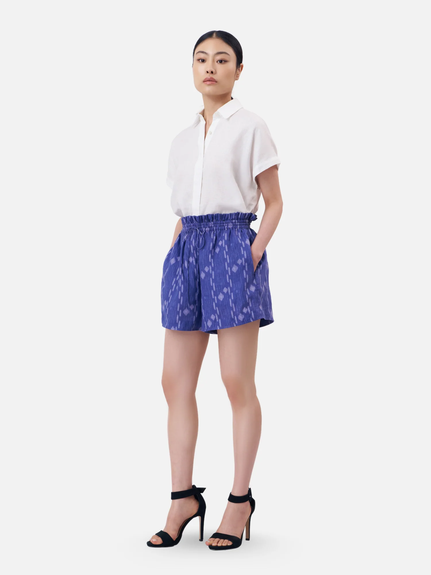 Chiang Dao Ruffle Waist Shorts - Image 4