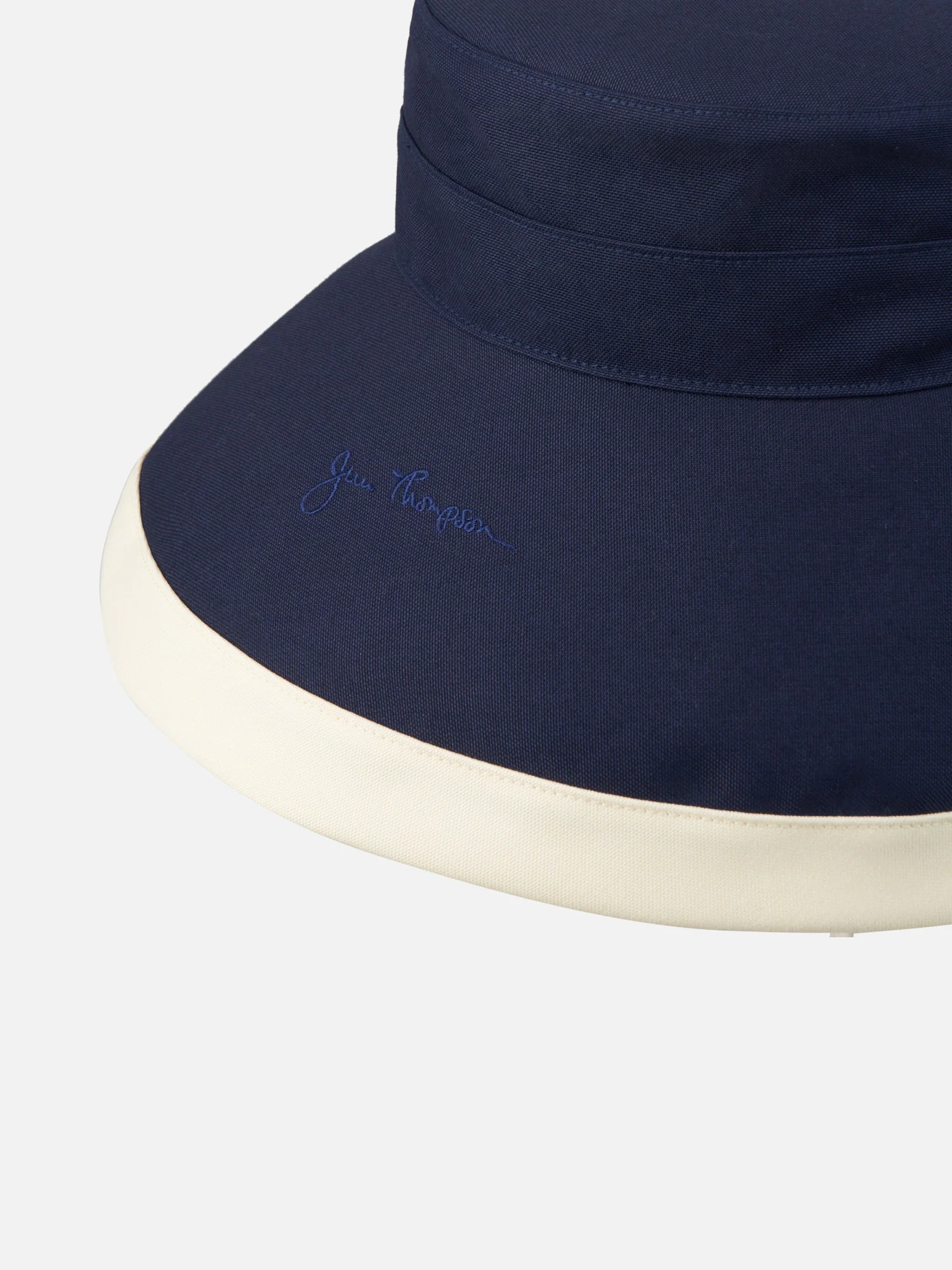 Cotton Canvas Spring Hat with JT Embroidery - Image 2