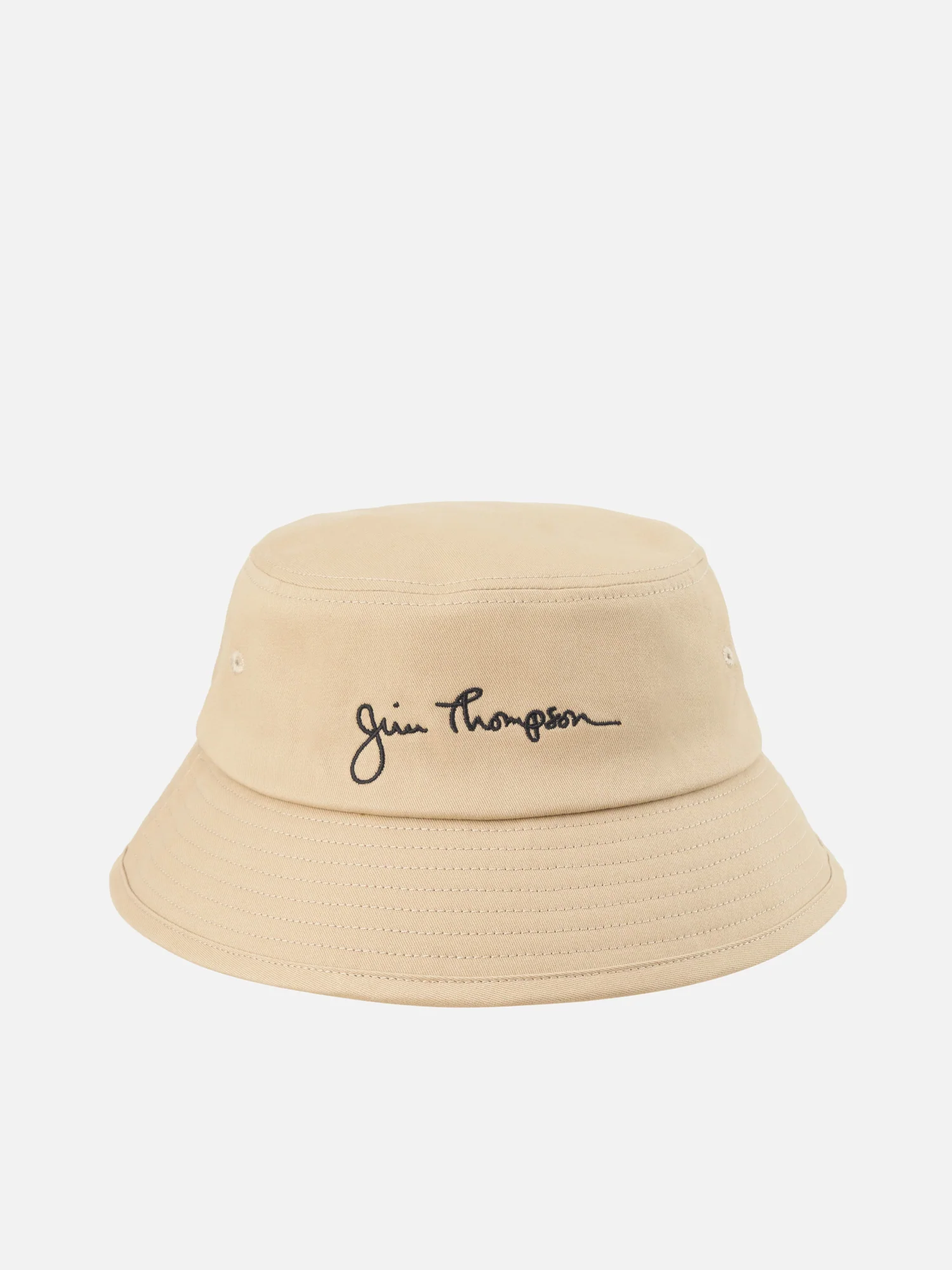 Cotton Signature Logo Bucket Hat - Image 5