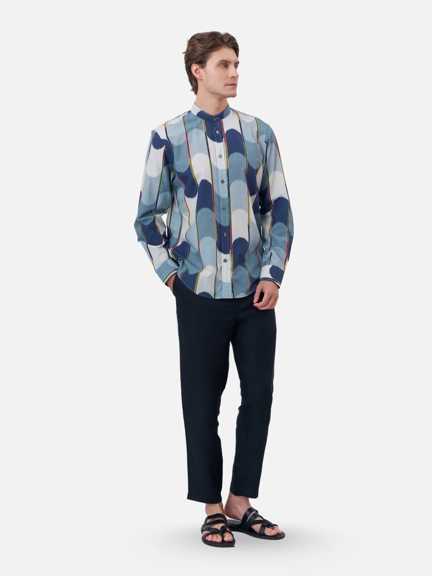 Doi Tao Mandarin Collar Shirt - Image 4