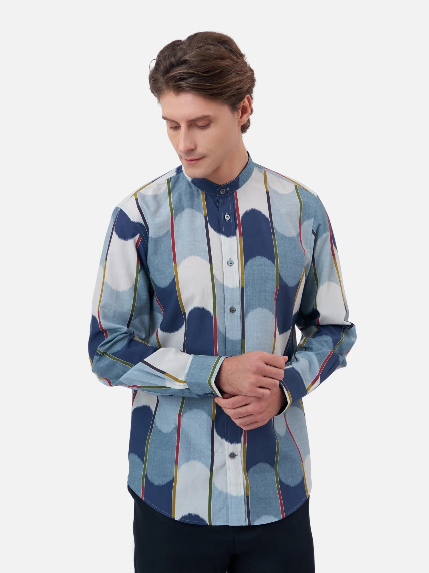 Doi Tao Mandarin Collar Shirt - Image 6