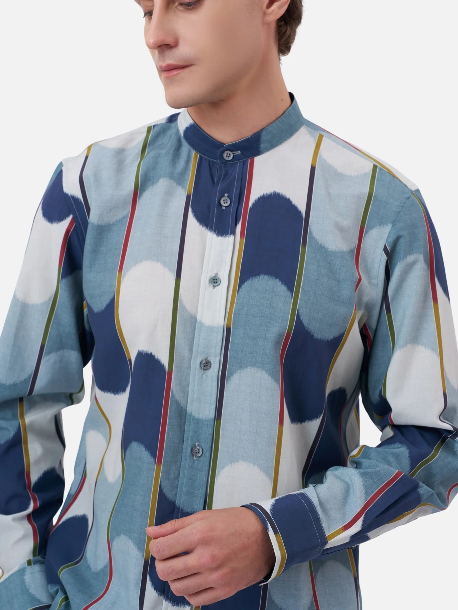 Doi Tao Mandarin Collar Shirt - Image 7