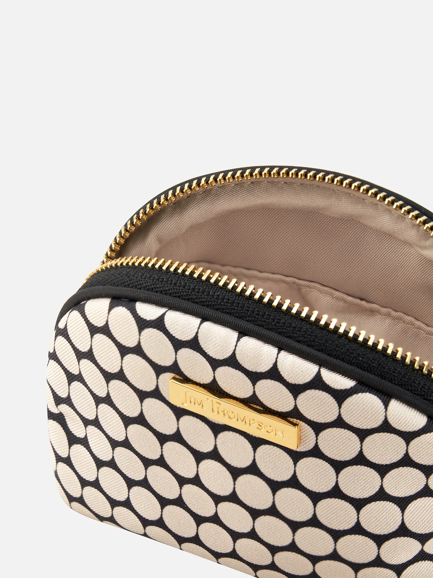 Dot Silk Coin Card Purse - Image 2
