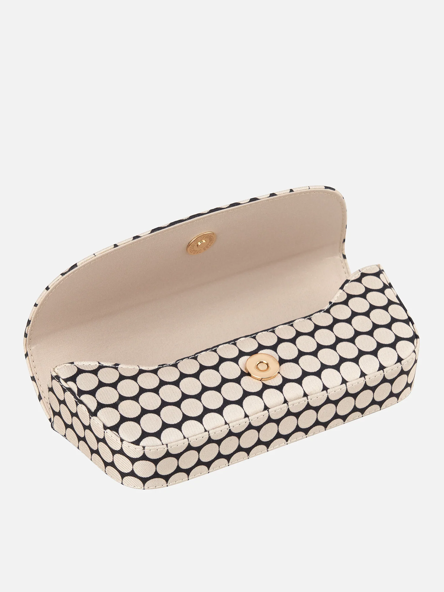 Dot Silk Eyeglass Case - Image 2