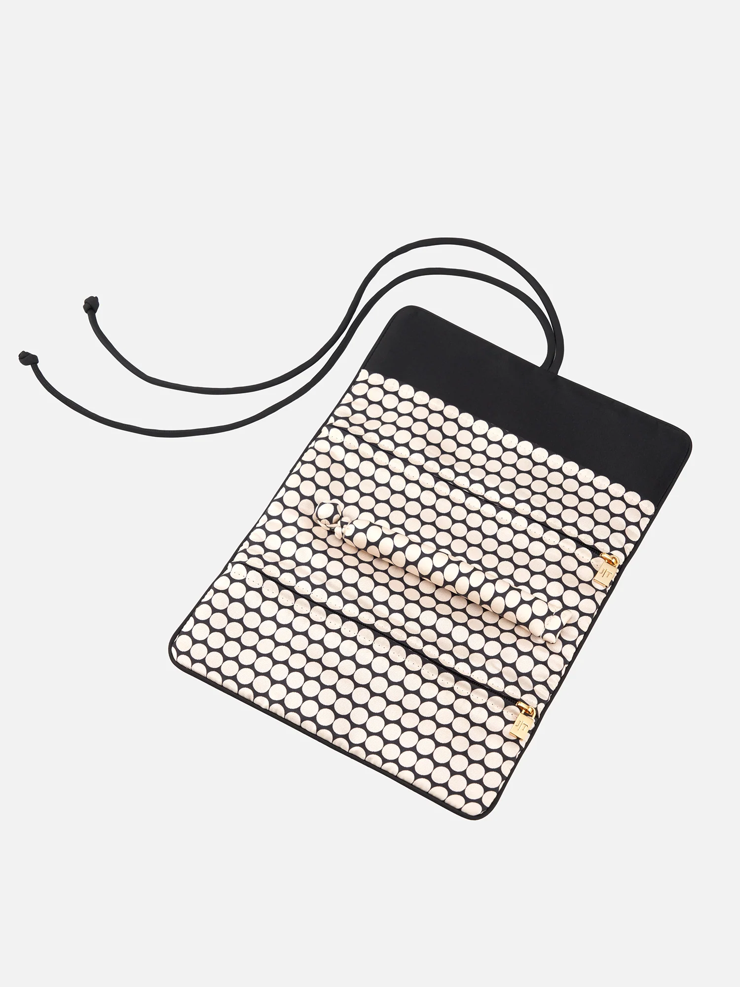Dot Silk Jewel Roll - Image 2