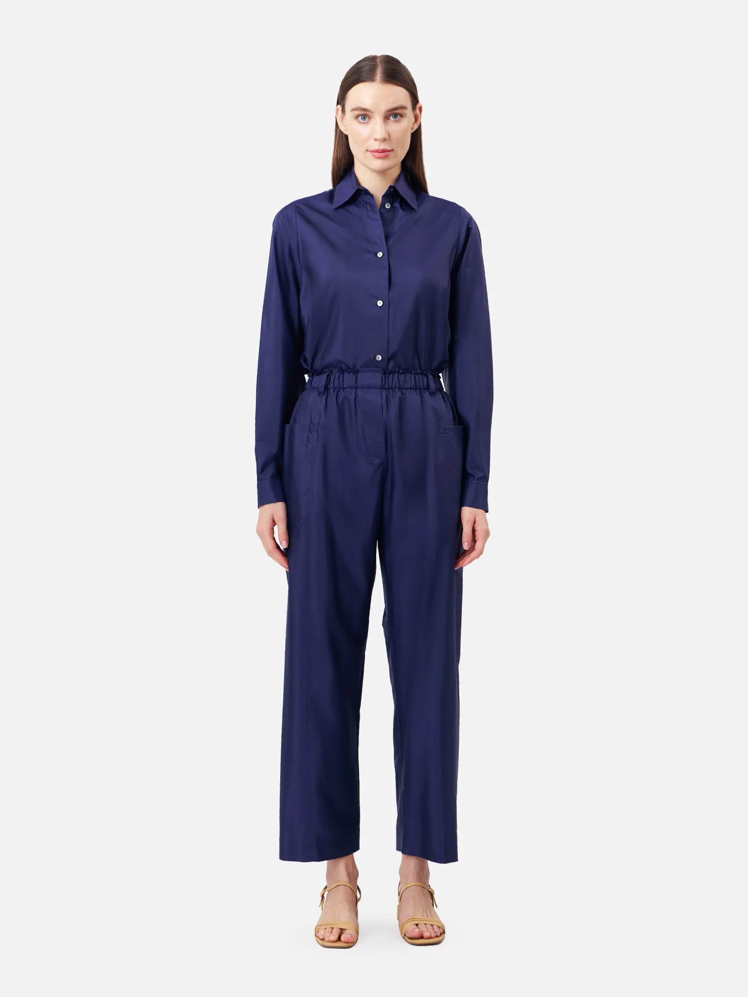 Elastic Waist Utility Pants - Image 4