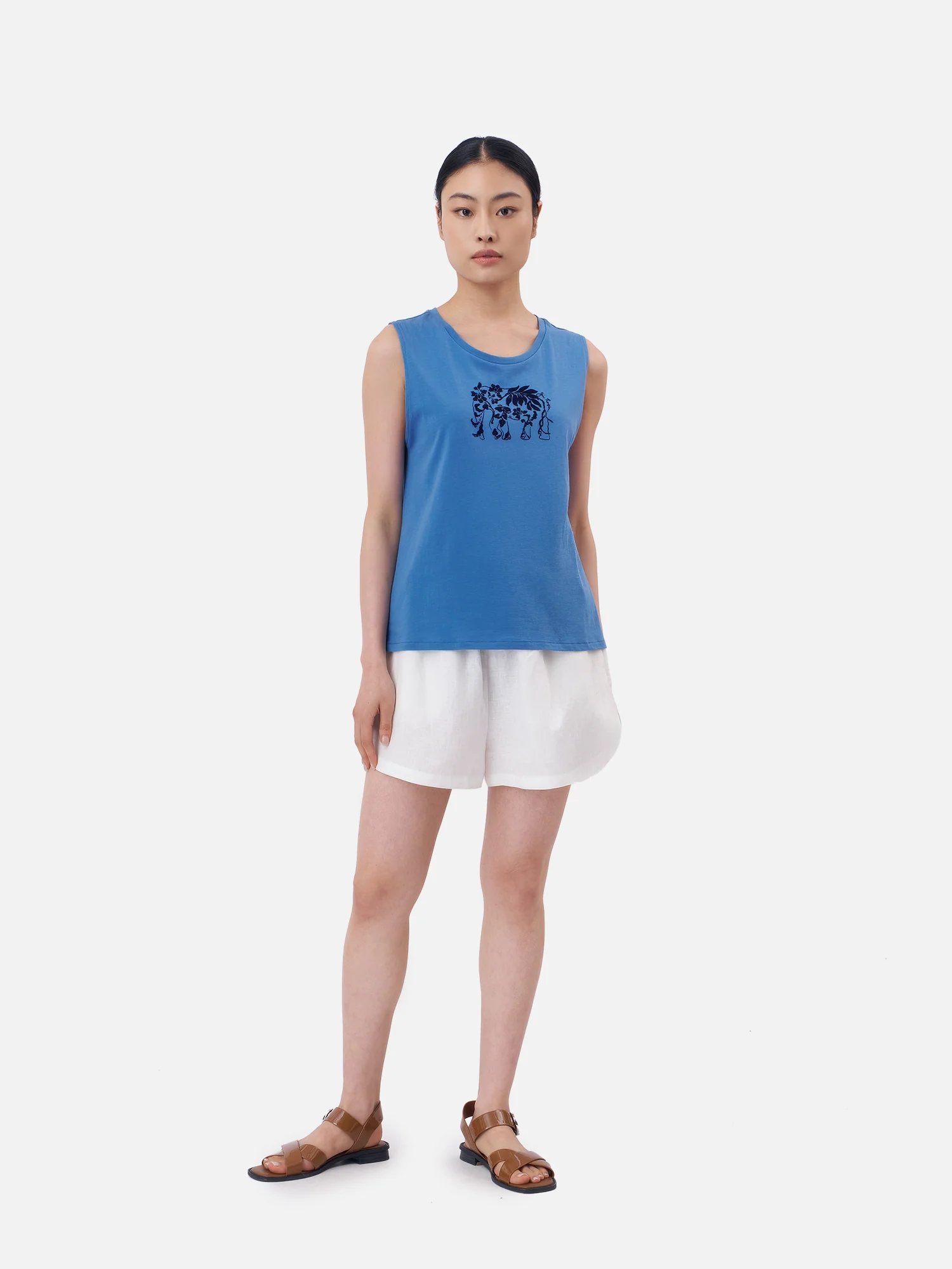 Elephant Foliage Tank Top - Image 3