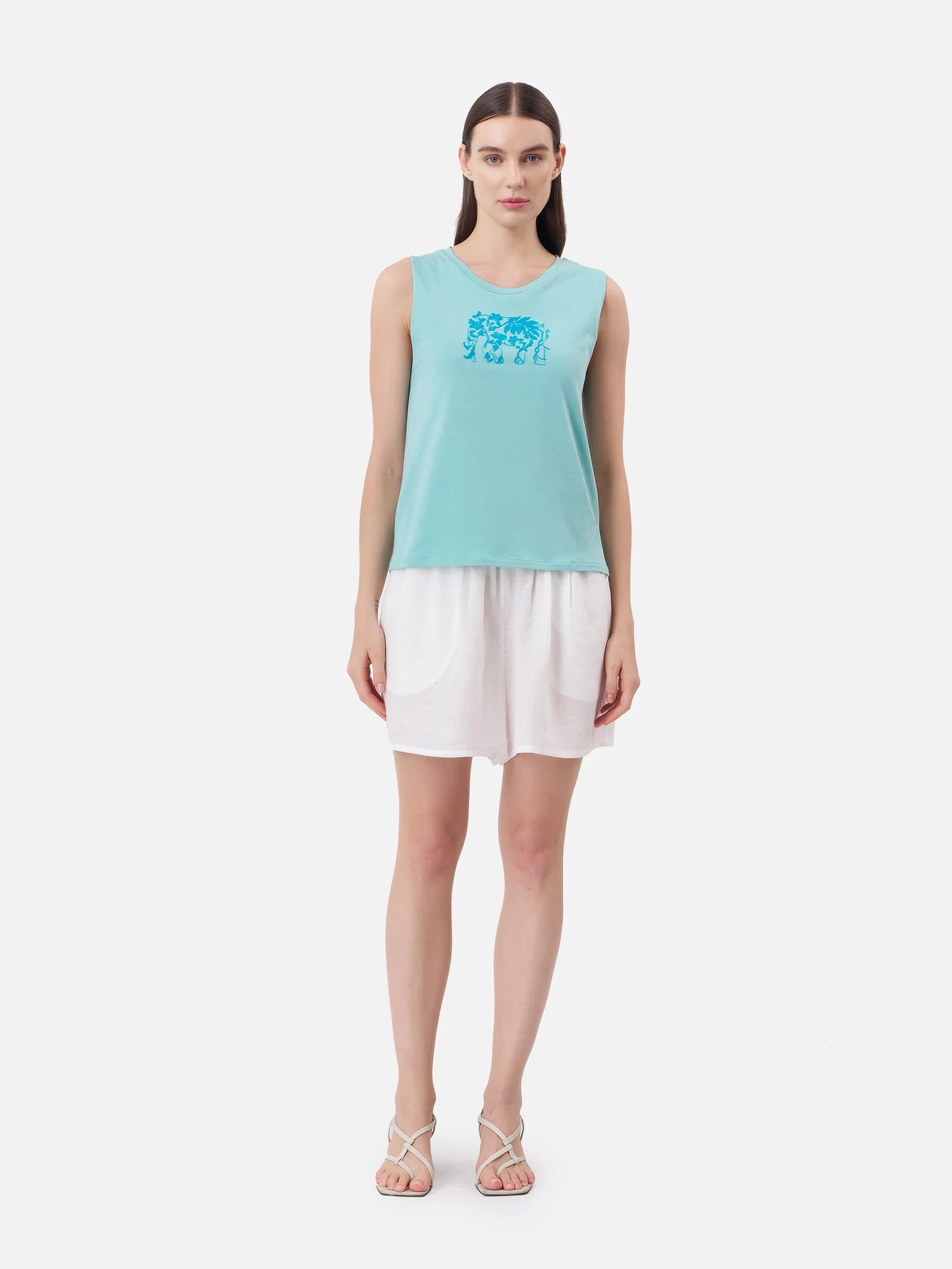 Elephant Foliage Tank Top - Image 3