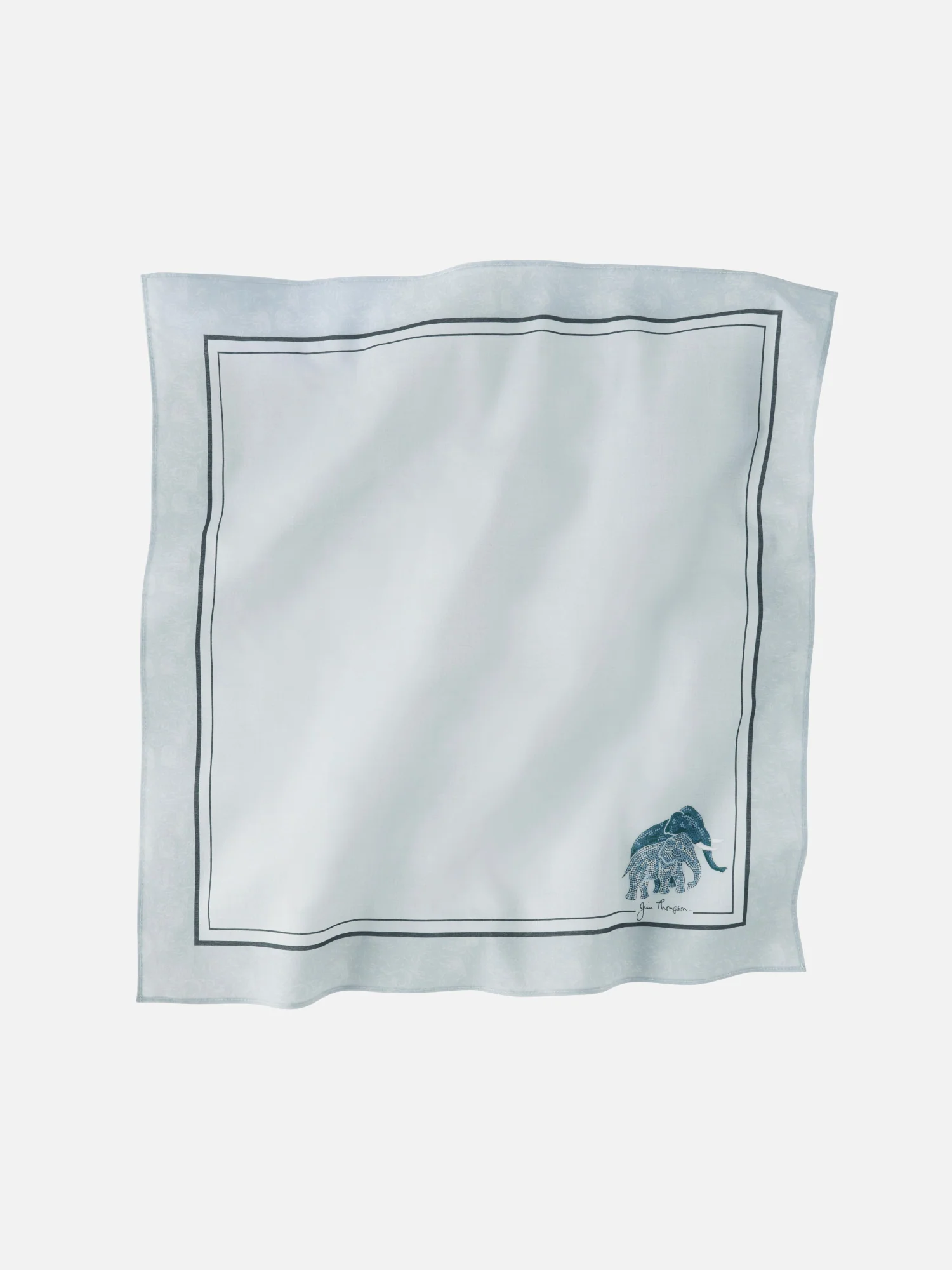 Elephant Mosaic Cotton Napkin - Image 2