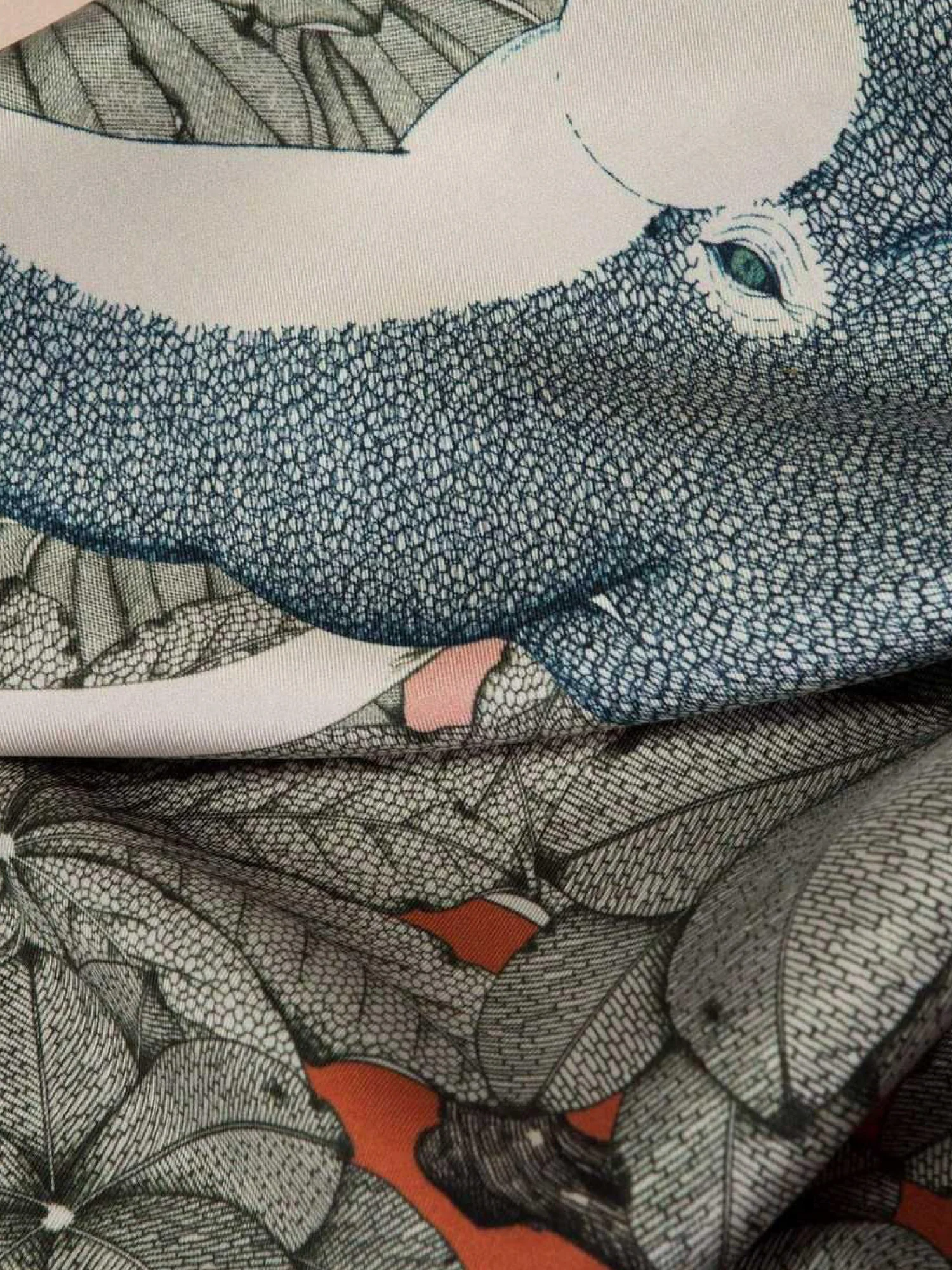 Elephant Silk Twill Shawl - Image 3