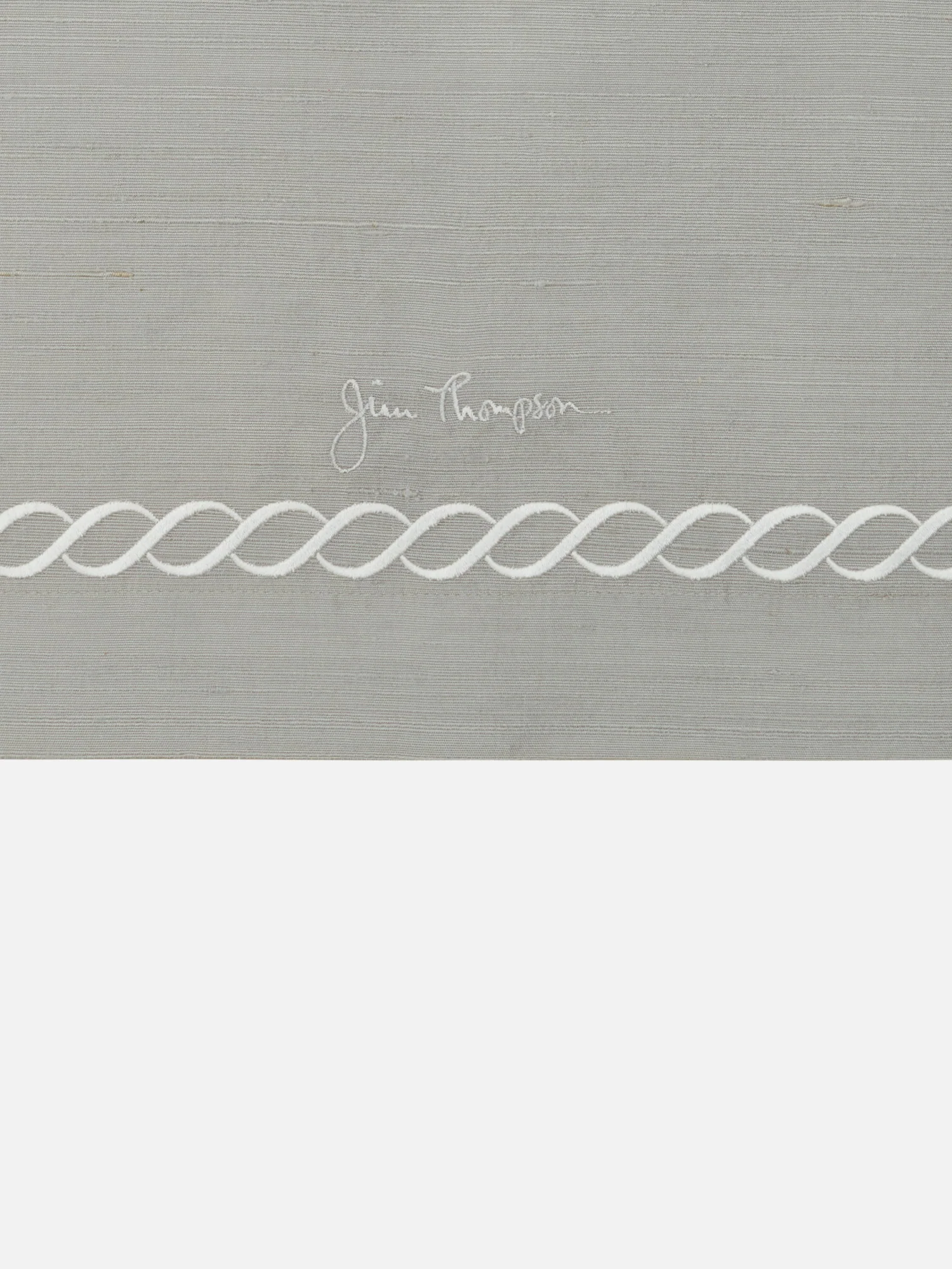Embroidered Silk Placemat - Image 3