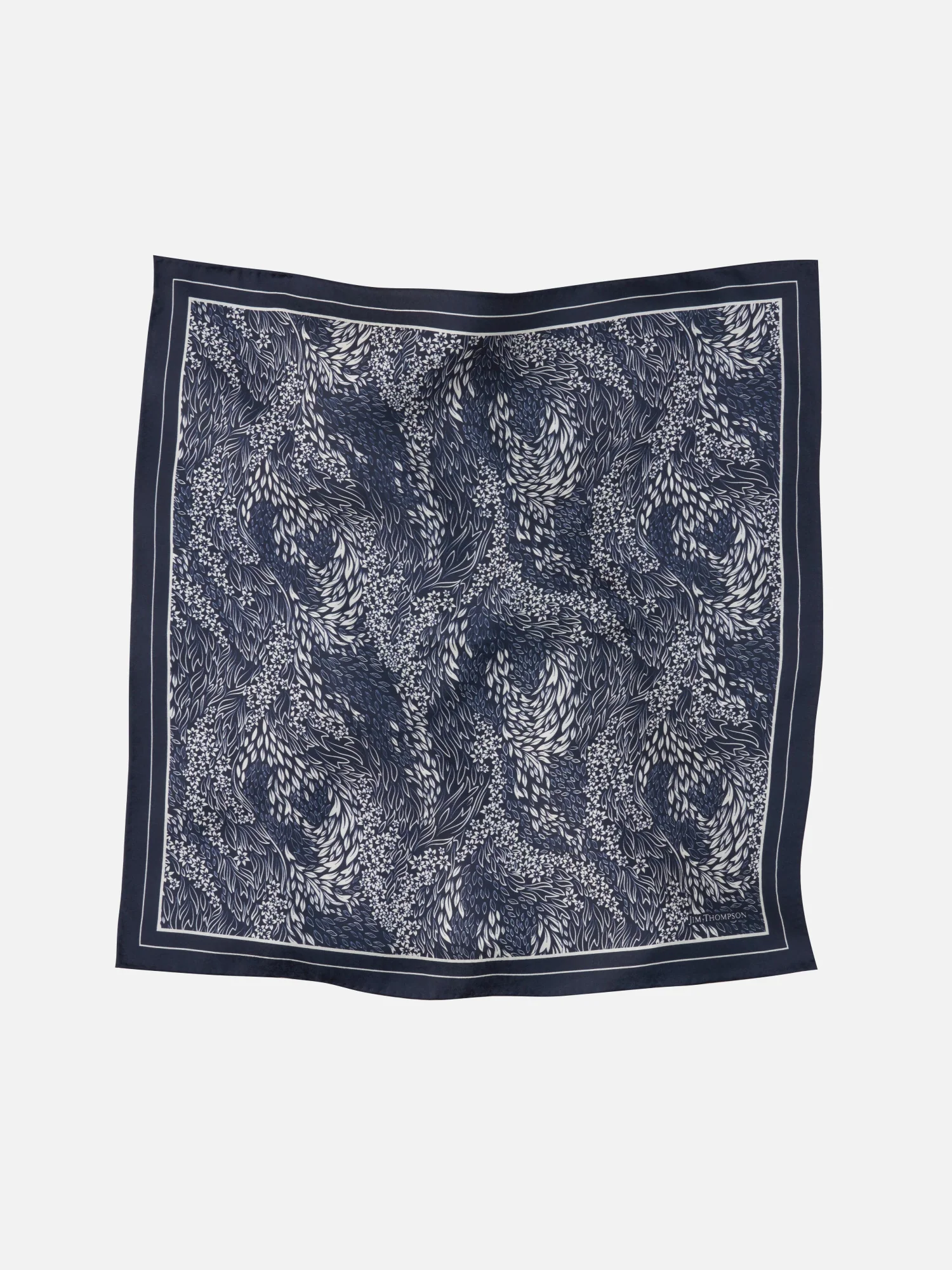 Floral Meander Silk Napkin - Image 2