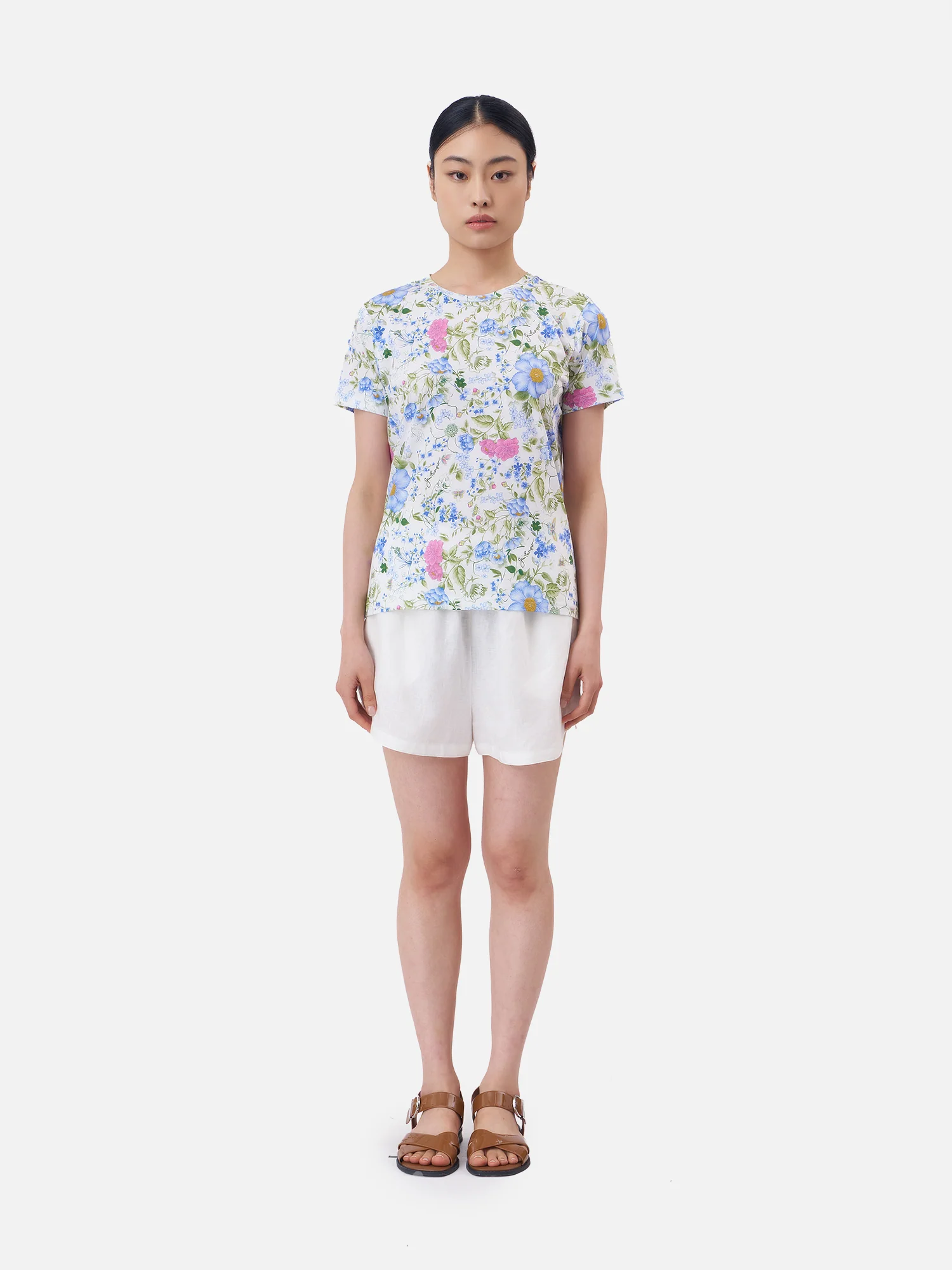 Flower in Love Slim Fit T-Shirt - Image 3