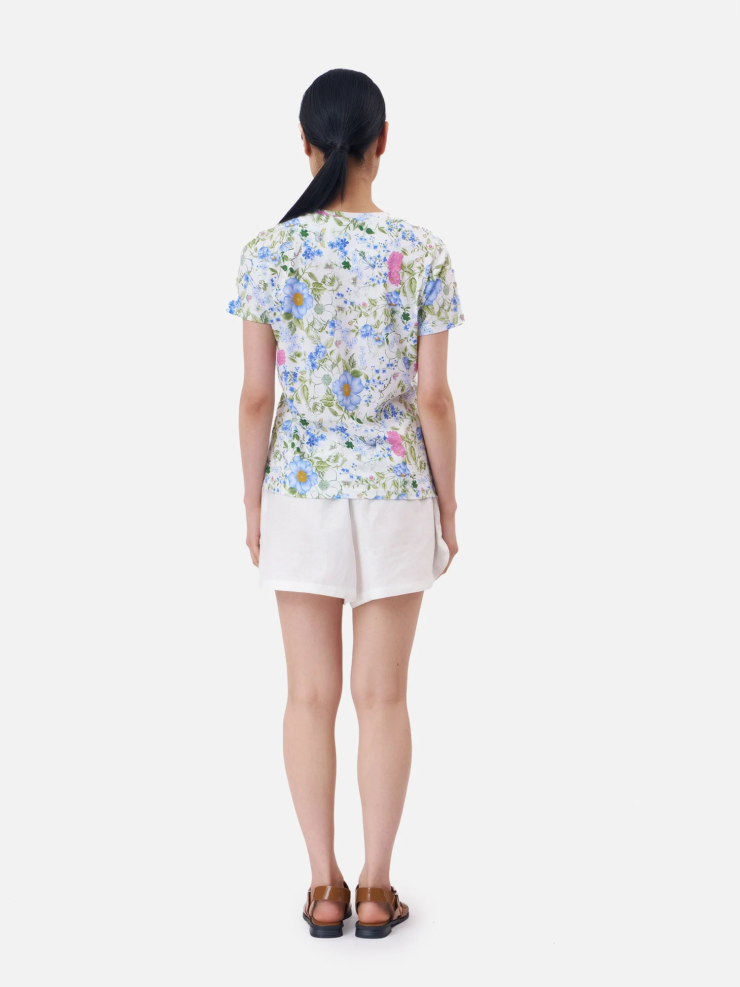 Flower in Love Slim Fit T-Shirt - Image 4