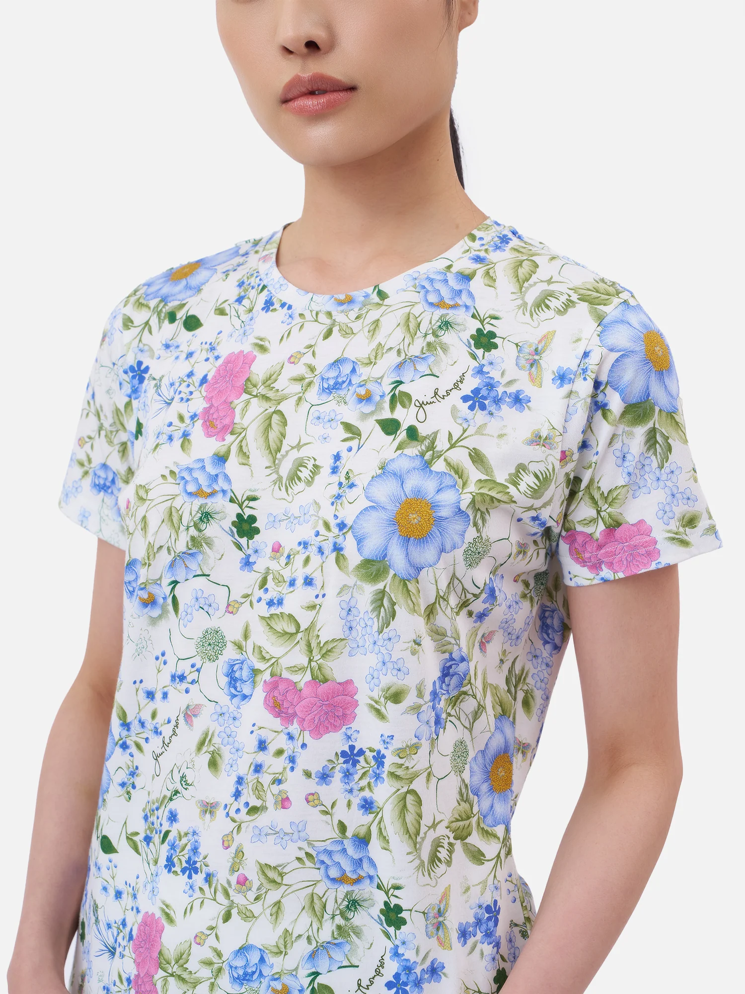 Flower in Love Slim Fit T-Shirt - Image 5