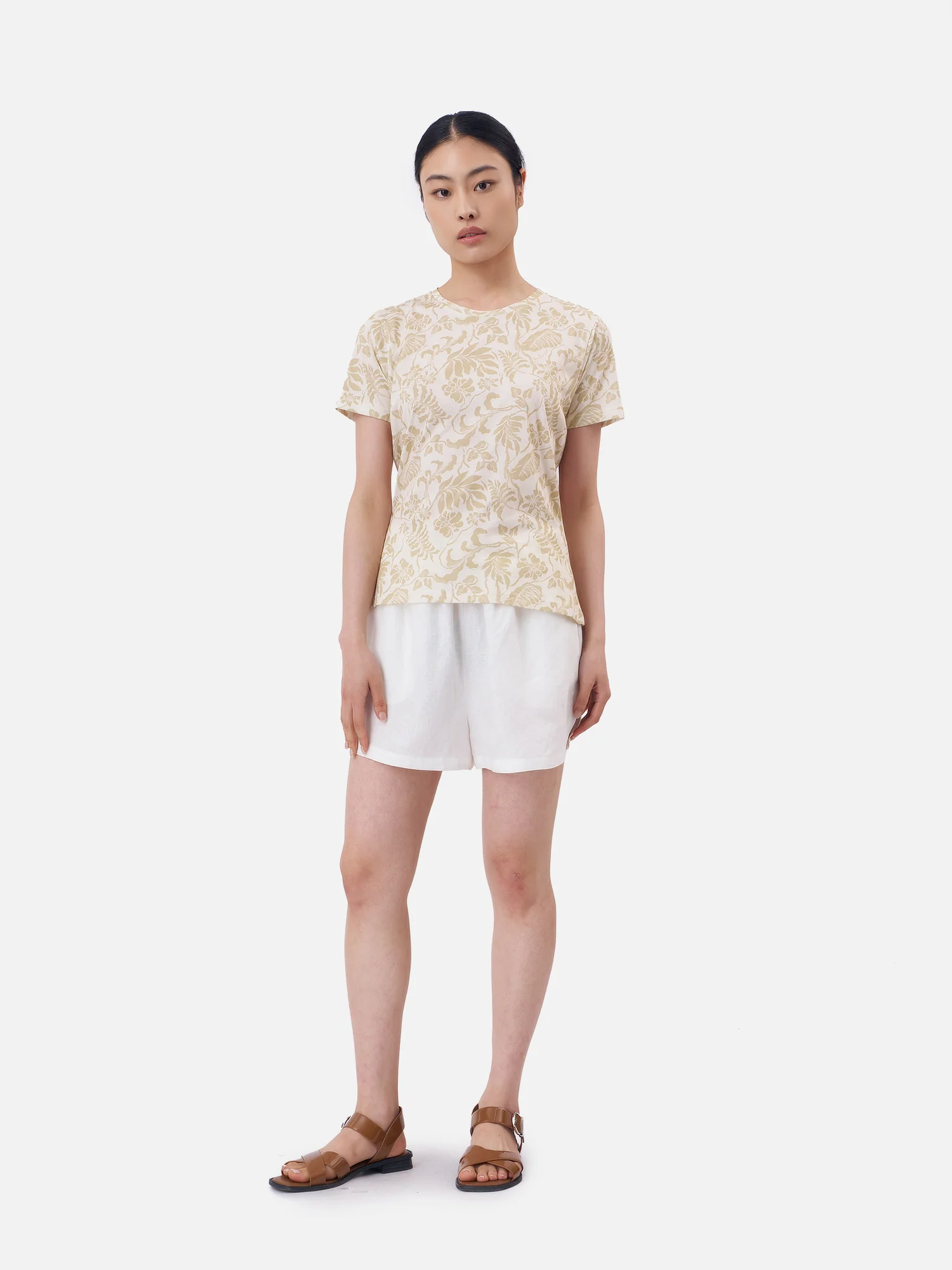 Foliage Short Sleeve Slim Fit T-Shirt - Image 3