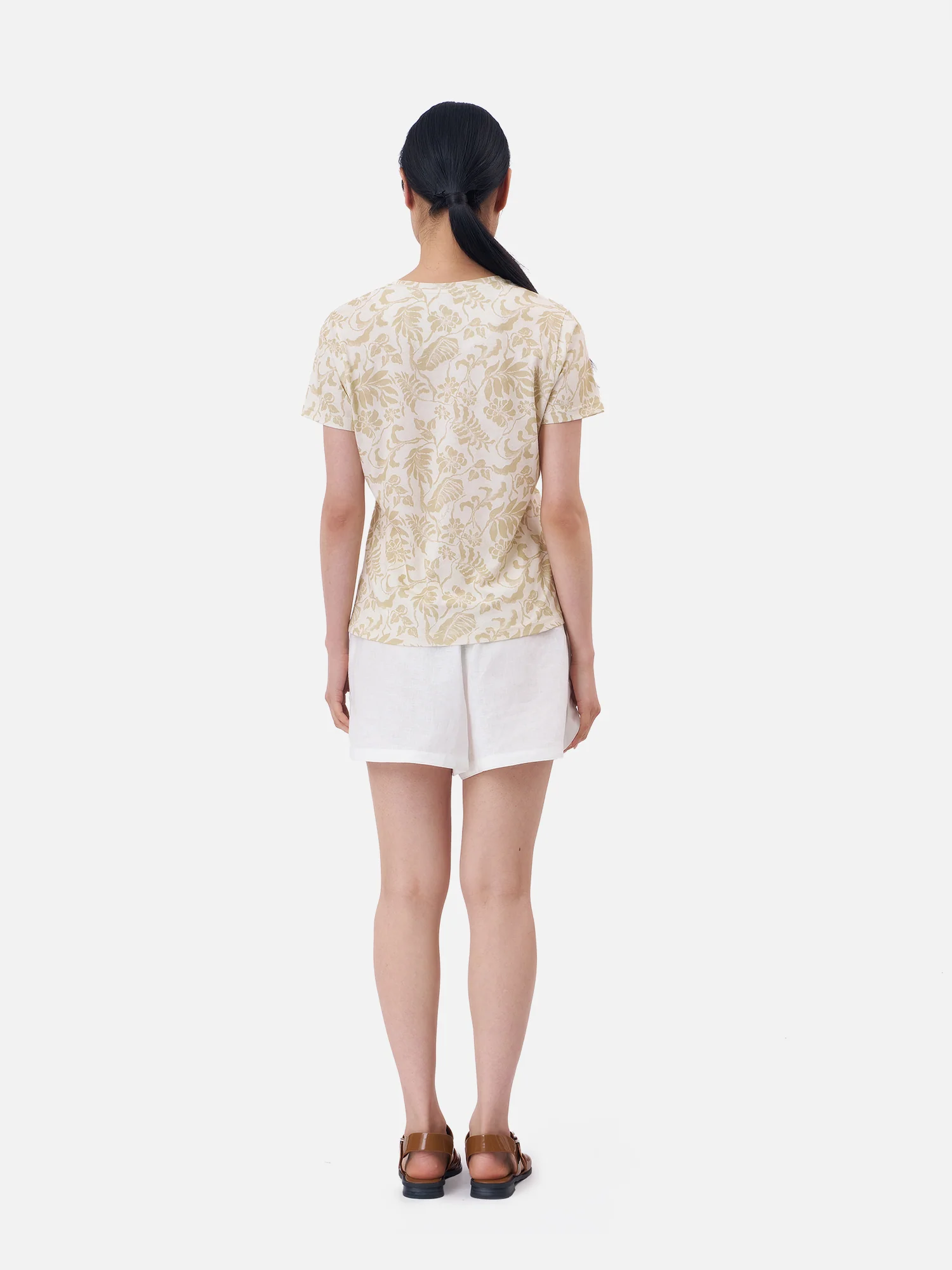Foliage Short Sleeve Slim Fit T-Shirt - Image 4