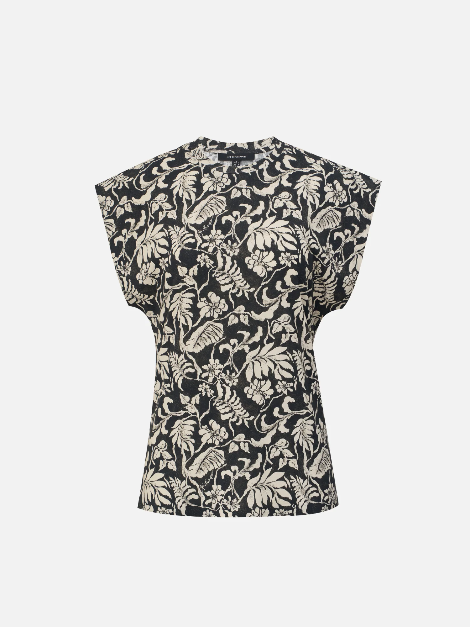Foliage Sleeveless T-Shirt - Image 2