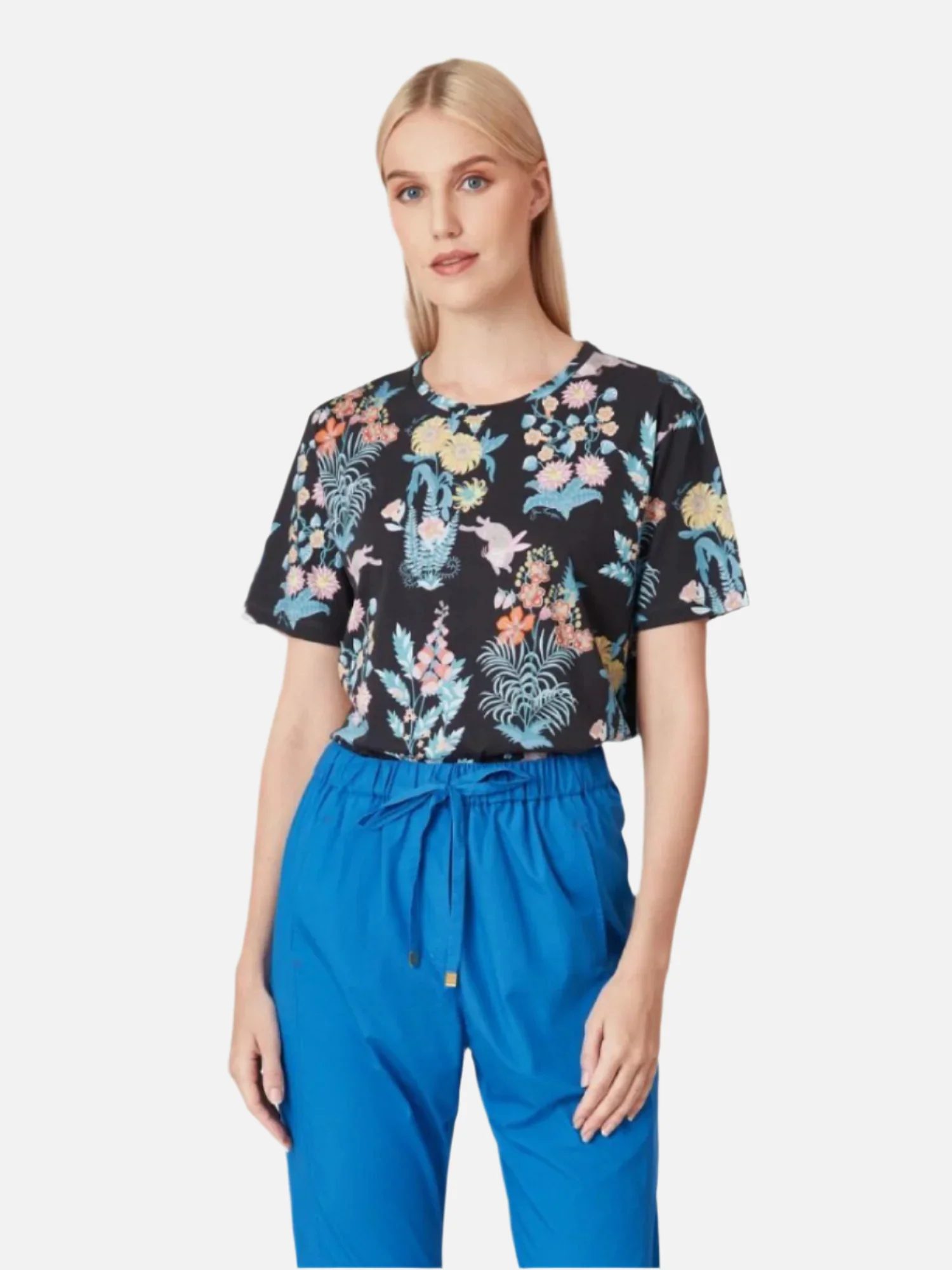 Garden of the Zodiac Cotton T-Shirt - Image 4